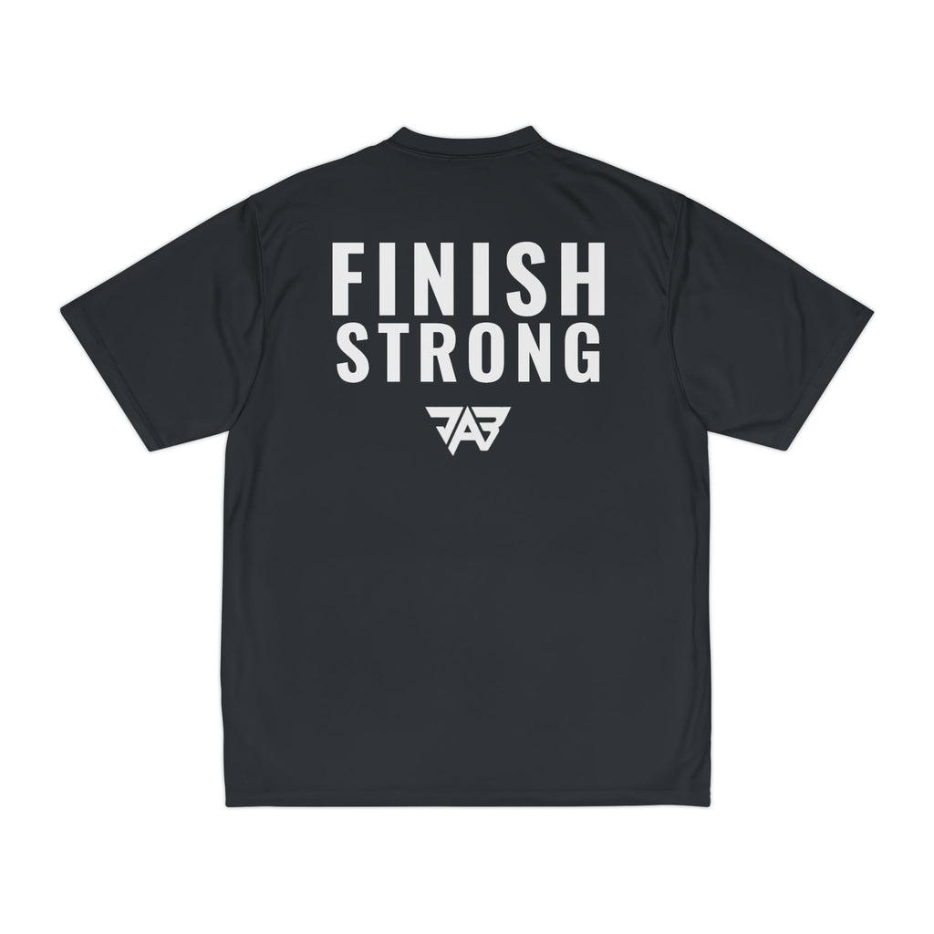Men's "VO2 Max - Finish Strong" Performance T-Shirt (Adult)