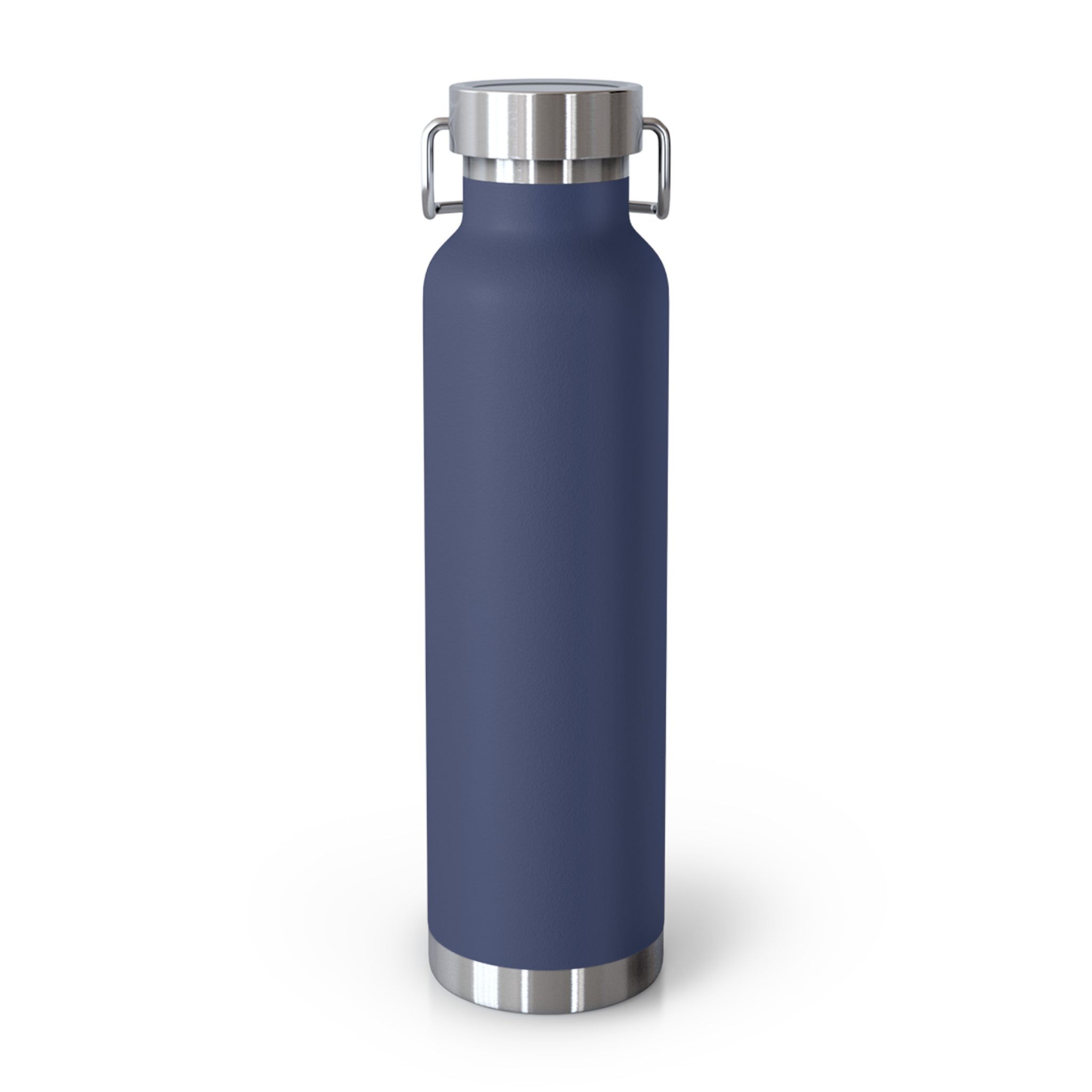 22oz Copper Vacuum Water Bottle — 'You vs You' Motivational Insulated Bottle