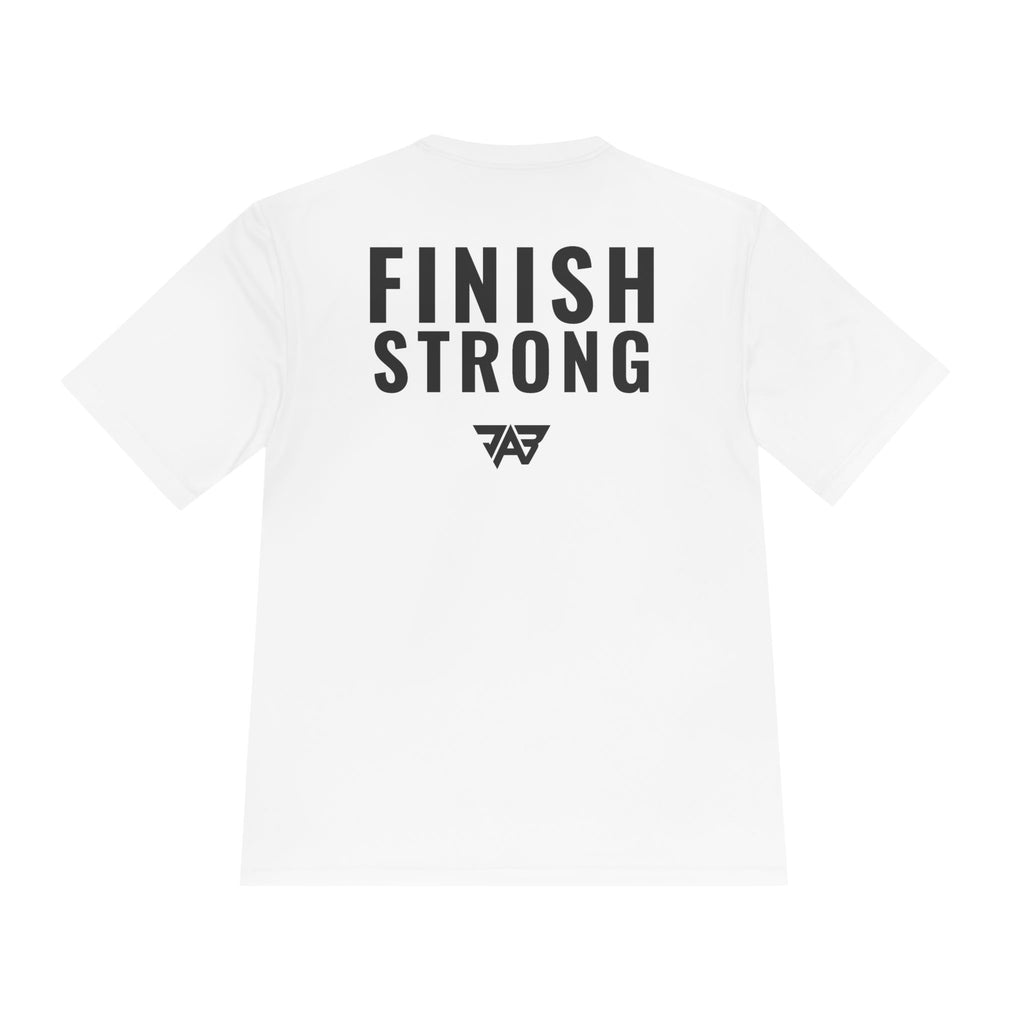 Women's "VO2 Max - Finish Strong" Performance T-Shirt (Adult)