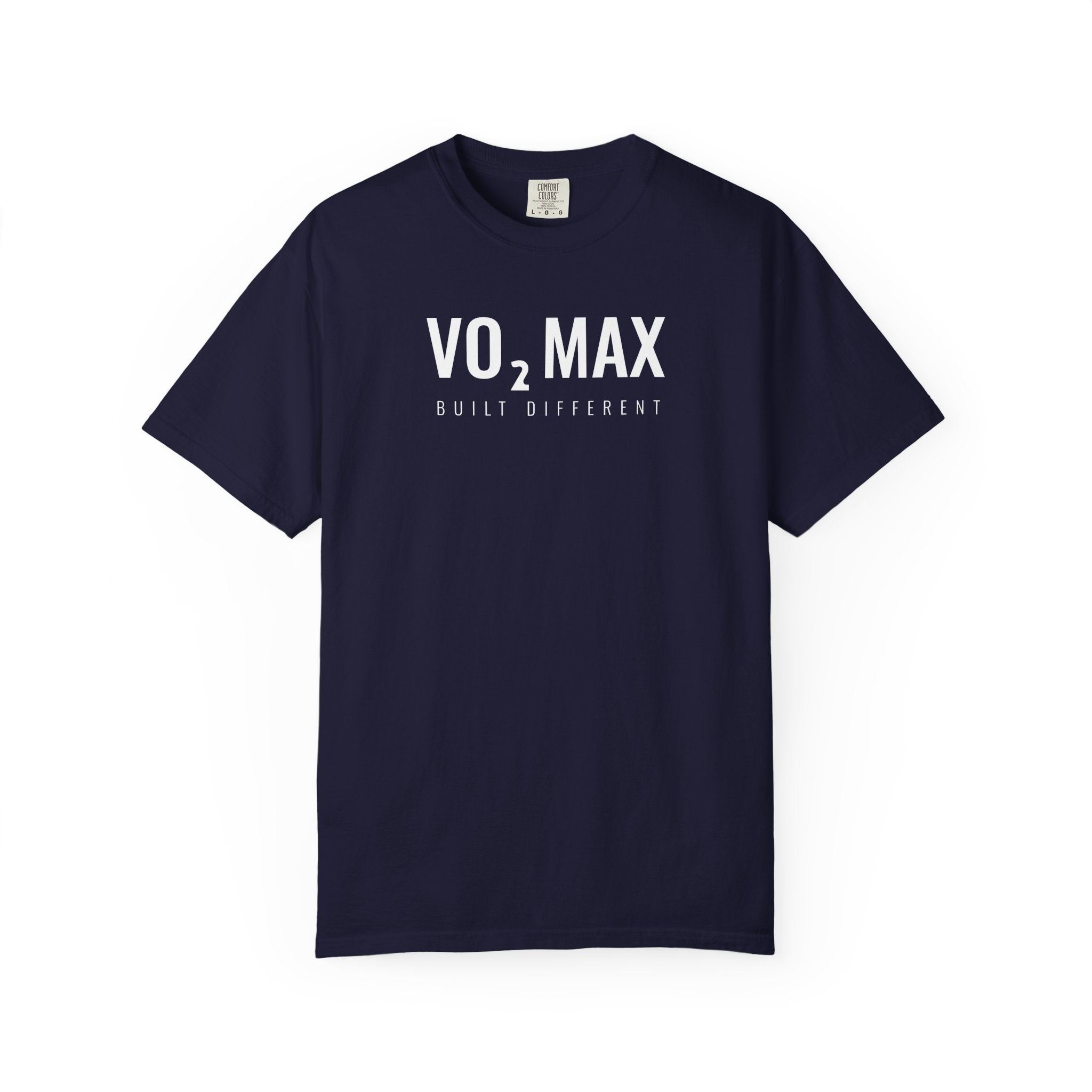 Adult "VO2 Max - Finish Strong" Fitted T-Shirt (Adult)