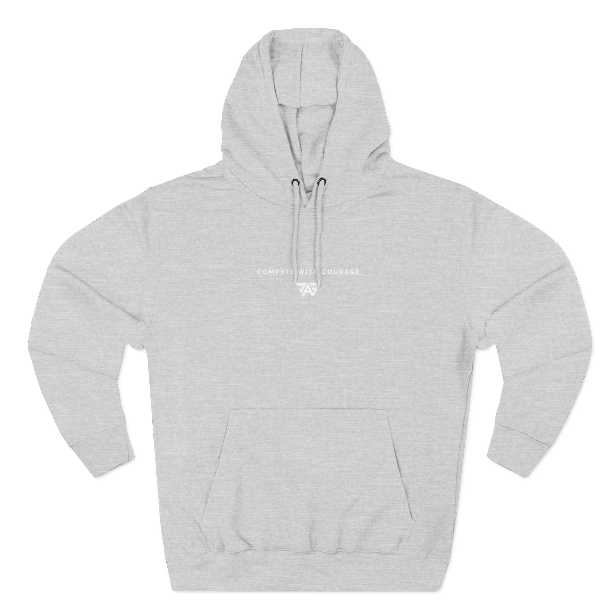 Adult Unisex "Compete With Courage" Fleece Pullover (Adult)