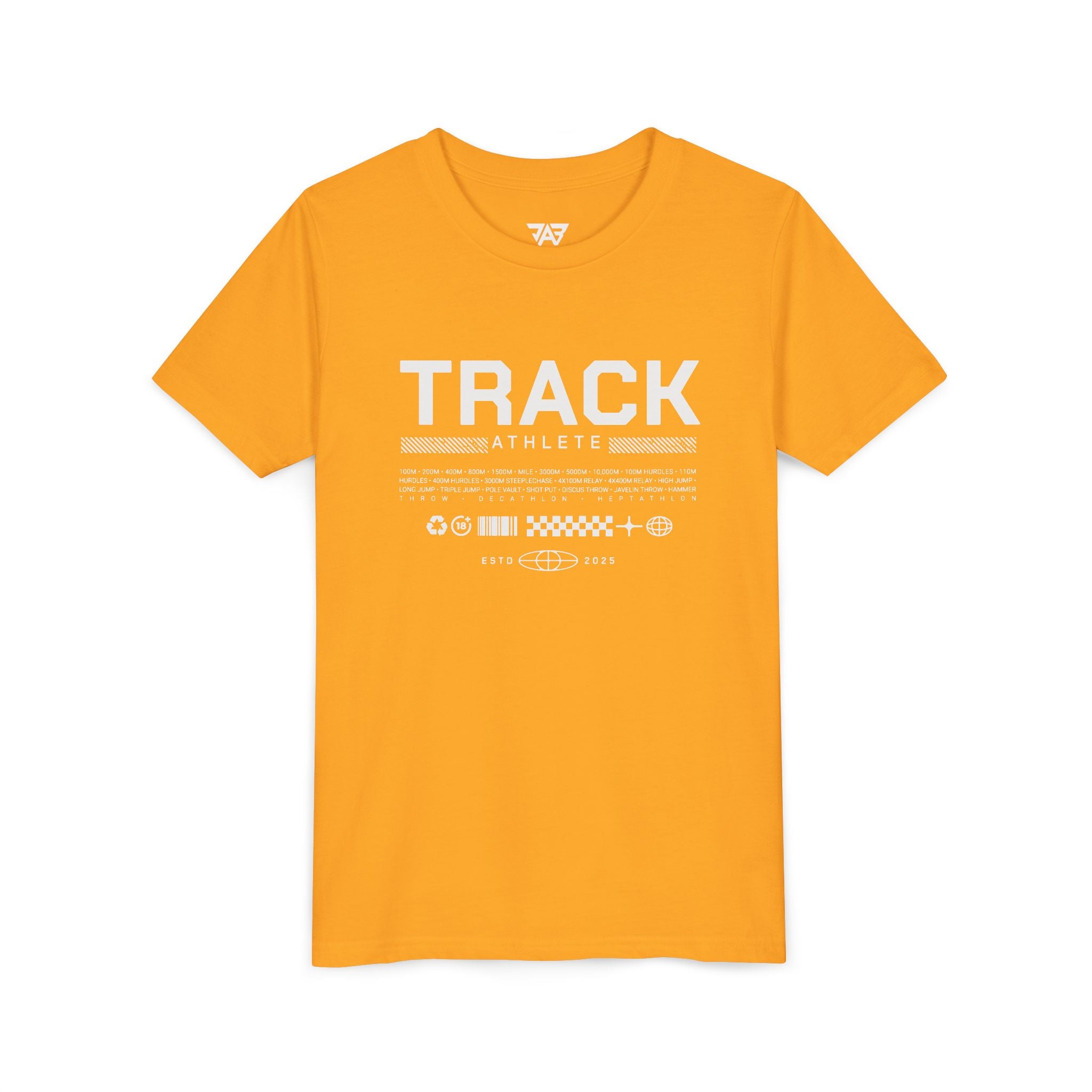Track and Field Athlete Youth T Shirt (Youth)