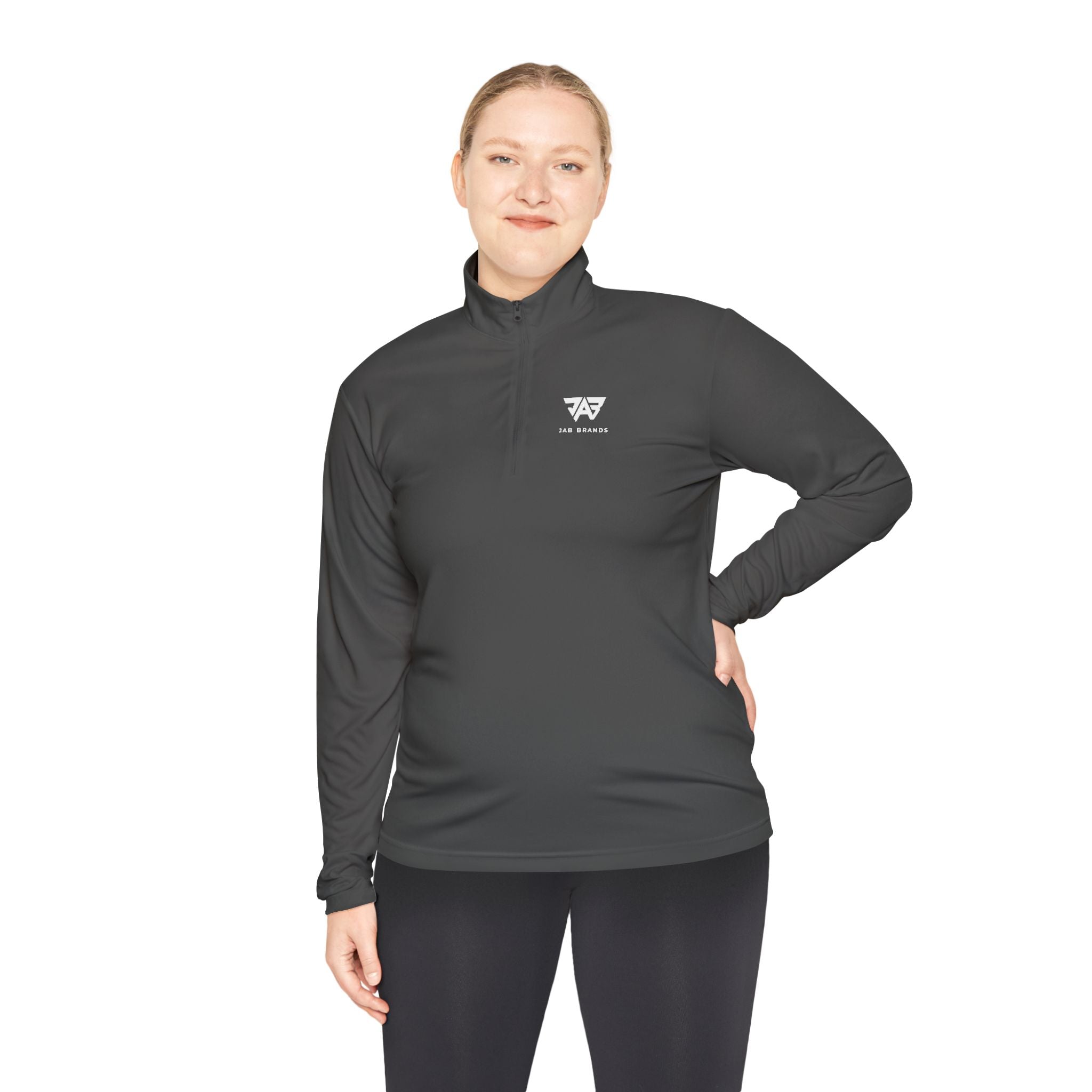 JAB Logo (White Text) Quarter-Zip Pullover