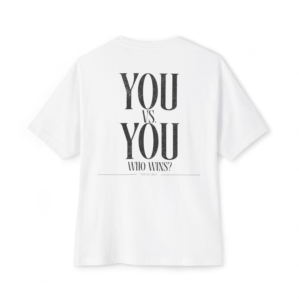 YOU vs YOU — Oversized Graphic T-Shirt (Adult)
