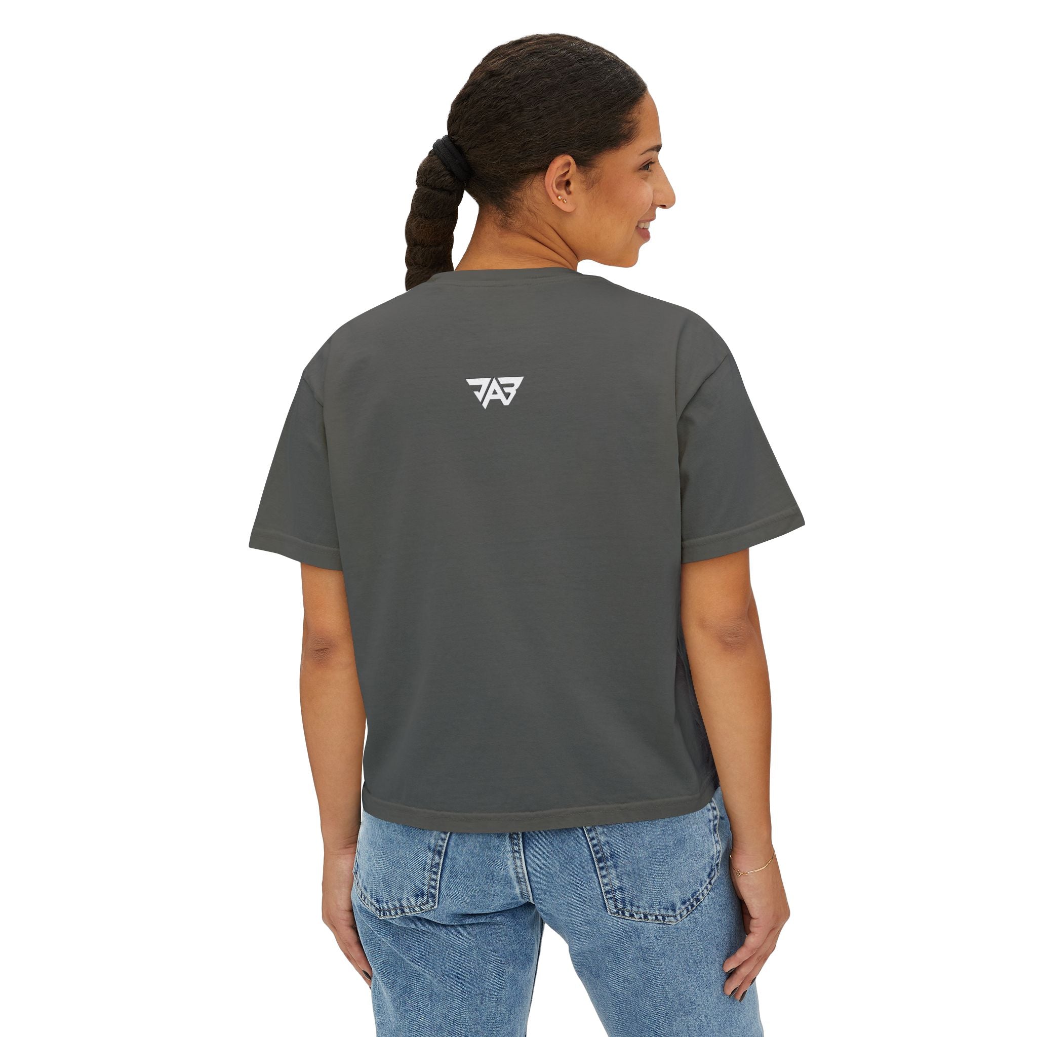 Run! Your Race Boxy Tee — Motivational Women’s Running Shirt