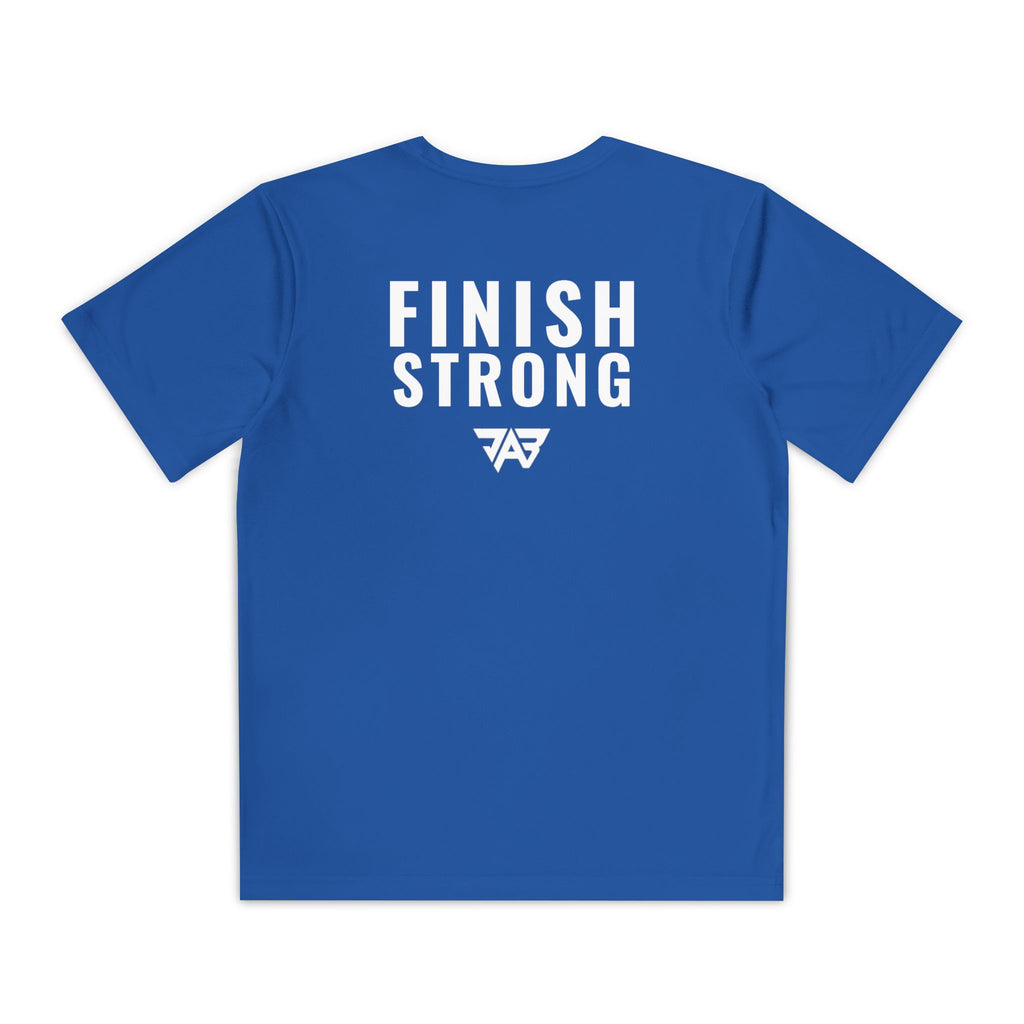 Youth VO2 Max - Finish Strong Youth Performance Shirt