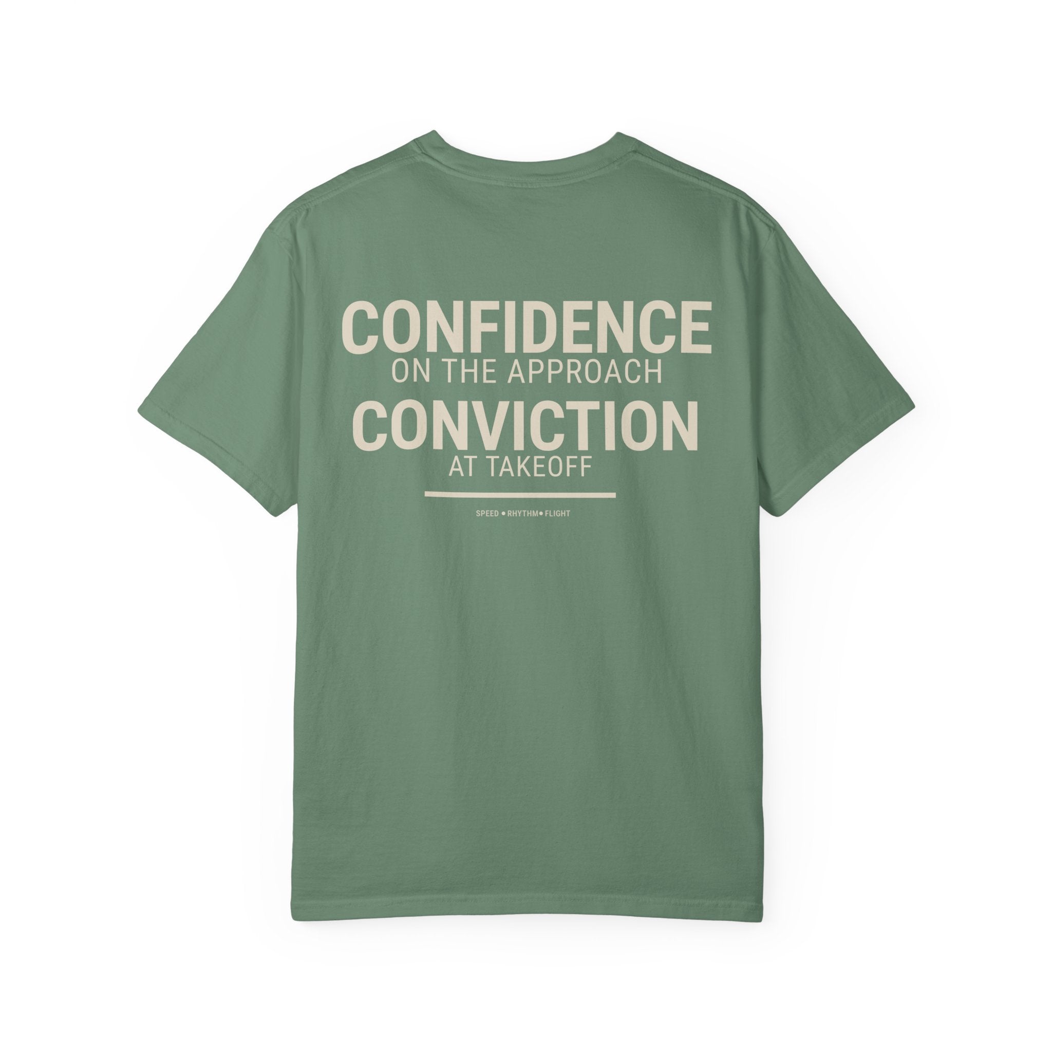 Jumps Dept. Confidence & Conviction T-Shirt (Adult)