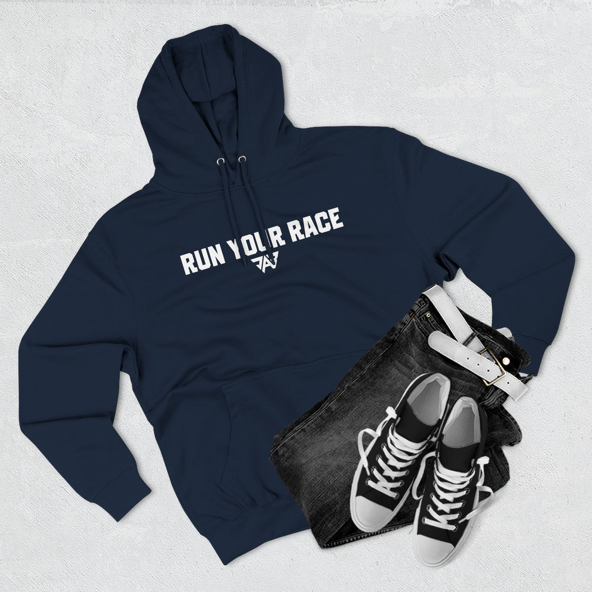 Unisex Run Your Race Hoodie (Adult)
