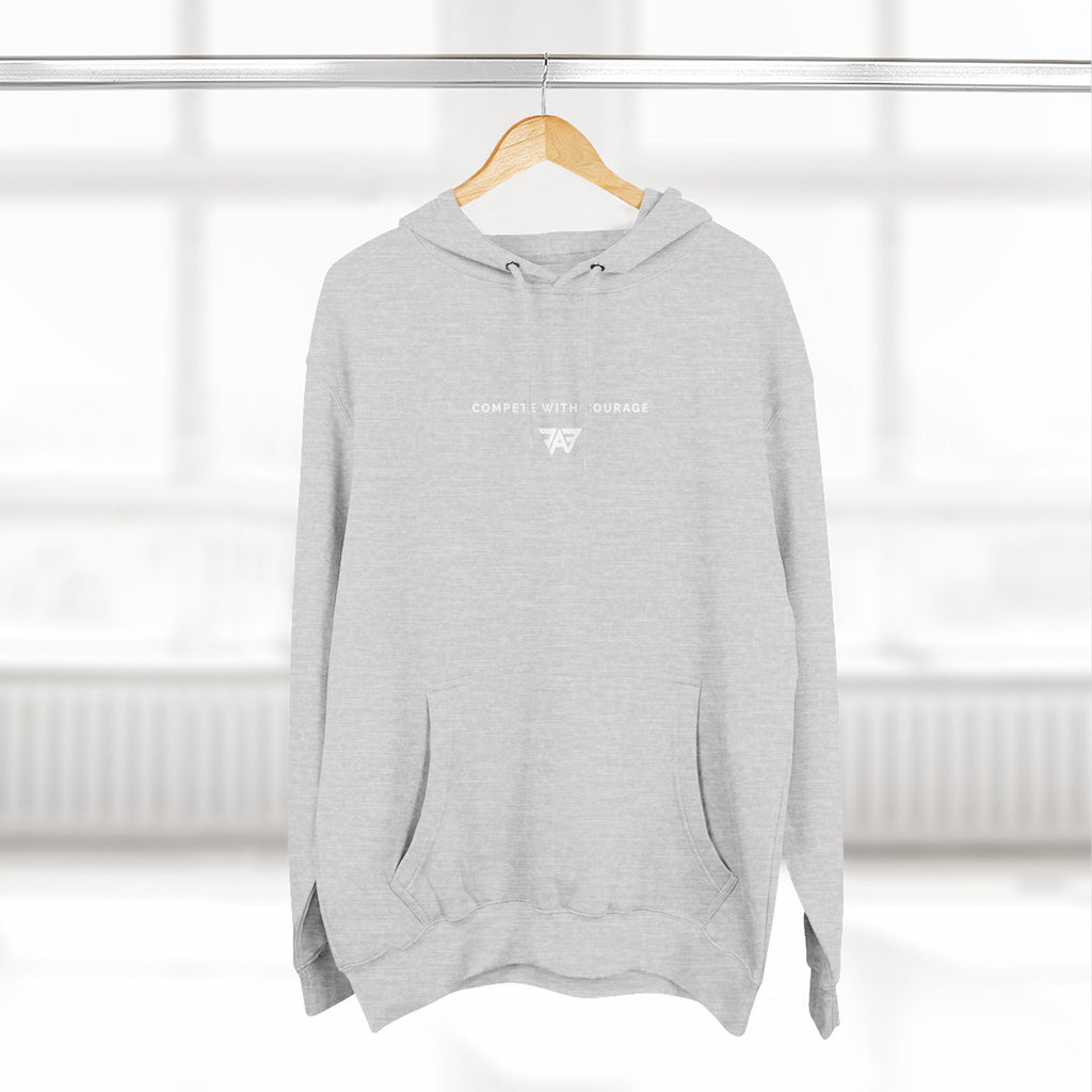 Adult Unisex "Compete With Courage" Fleece Pullover (Adult)