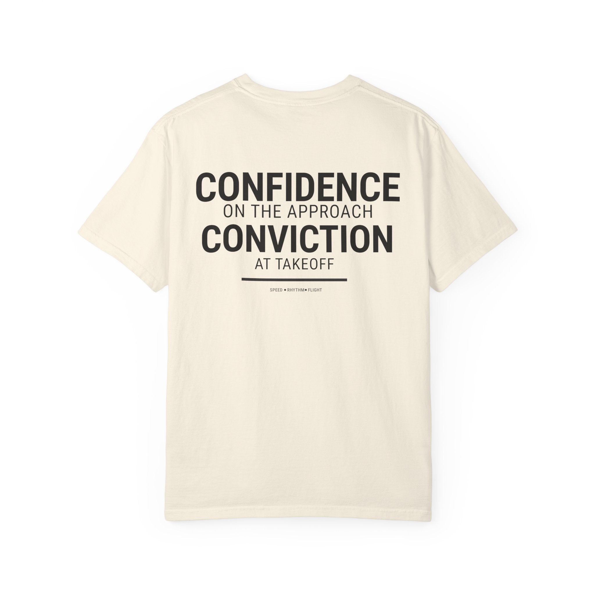 Jumps Dept. Confidence & Conviction T-Shirt (Adult)