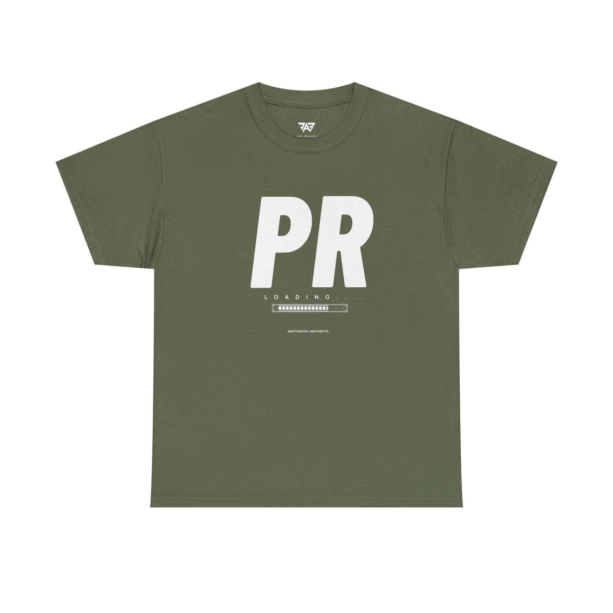 PR Loading White Text T Shirt (Adult)