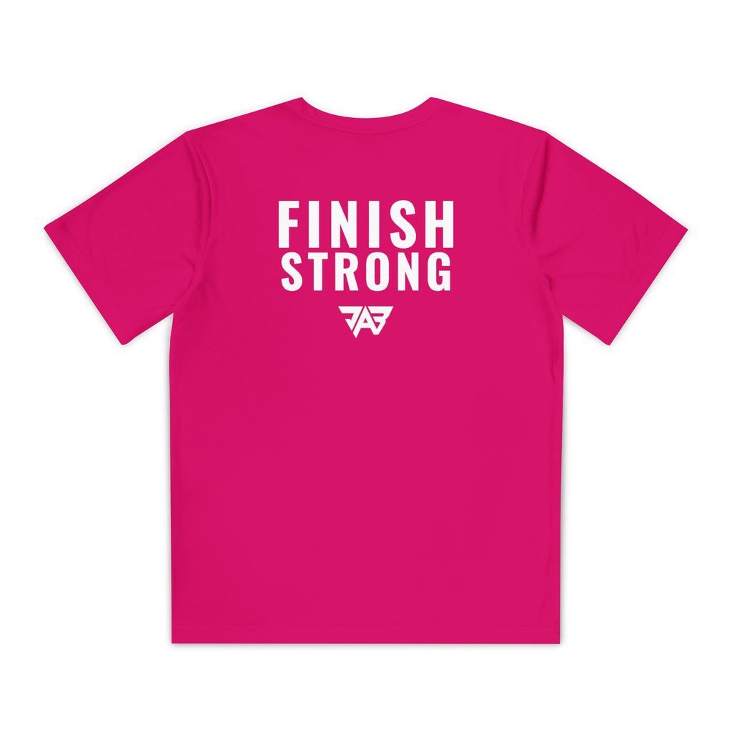 Youth VO2 Max - Finish Strong Youth Performance Shirt