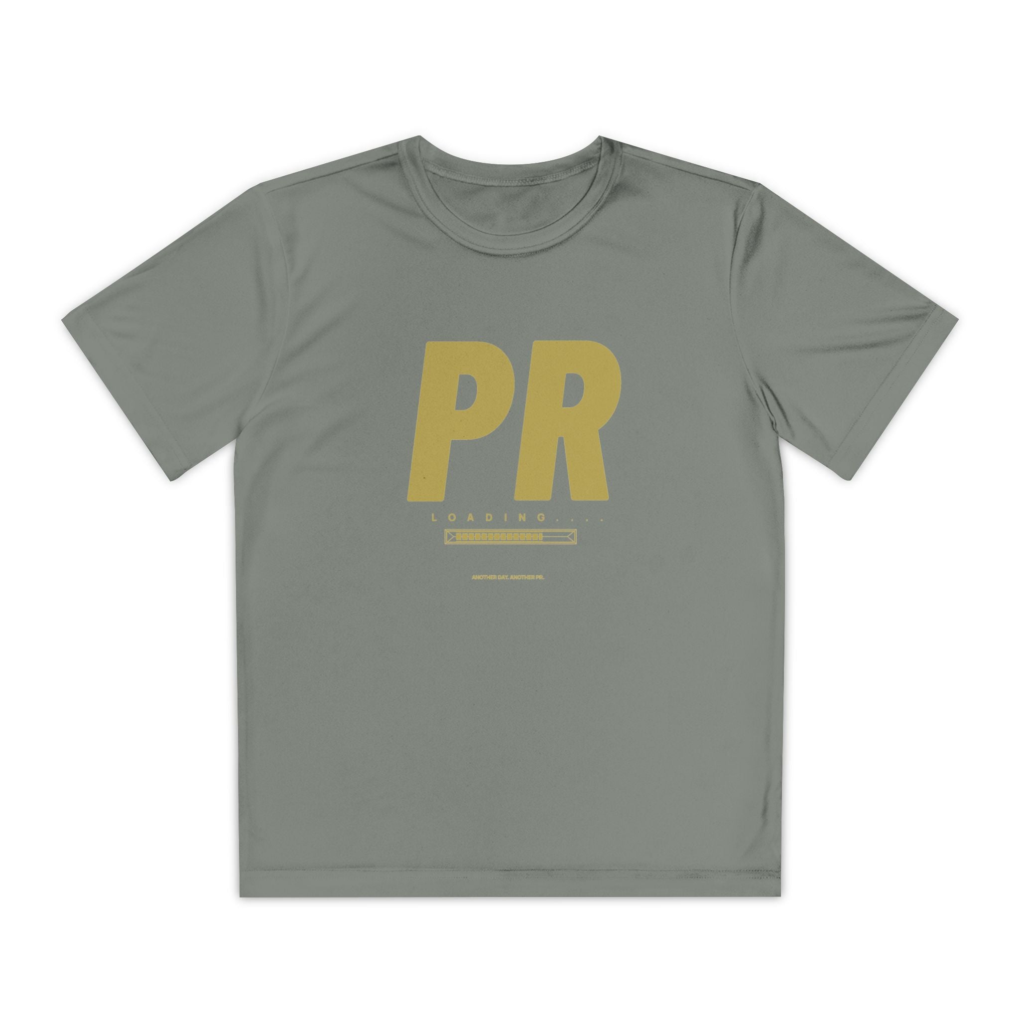 Gold PR Loading Youth Performance Shirt — Athletic Training Shirt