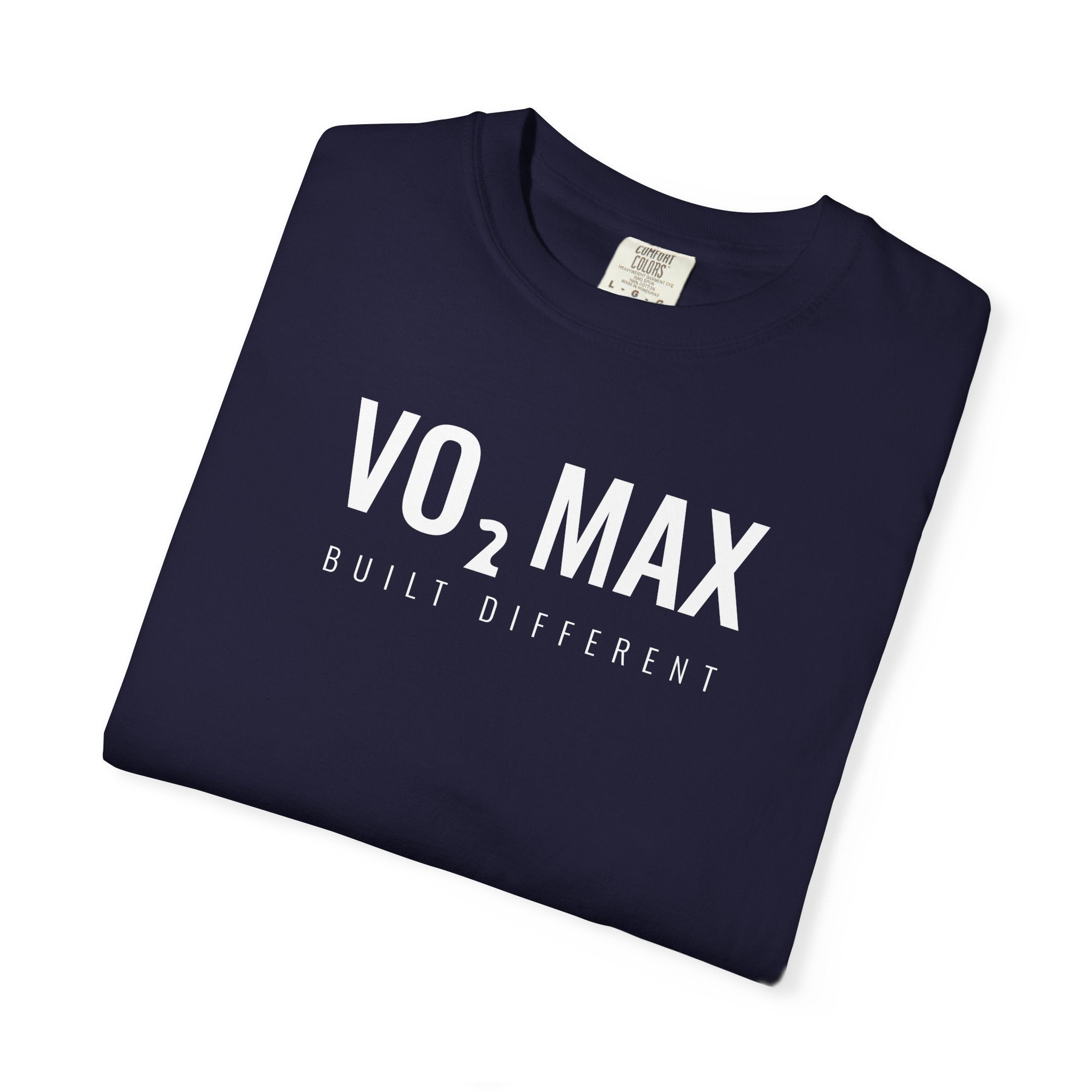 Adult "VO2 Max - Finish Strong" Fitted T-Shirt (Adult)