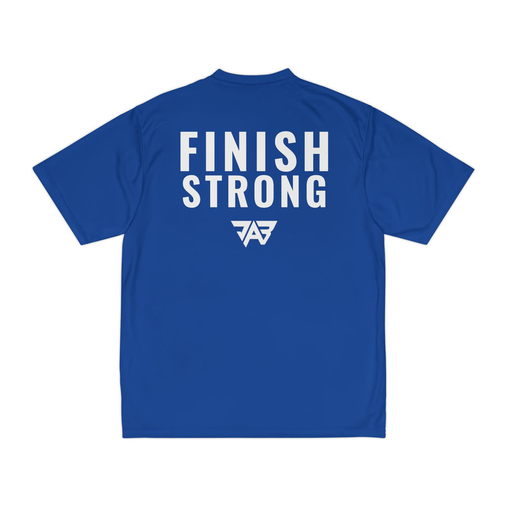 Men's "VO2 Max - Finish Strong" Performance T-Shirt (Adult)