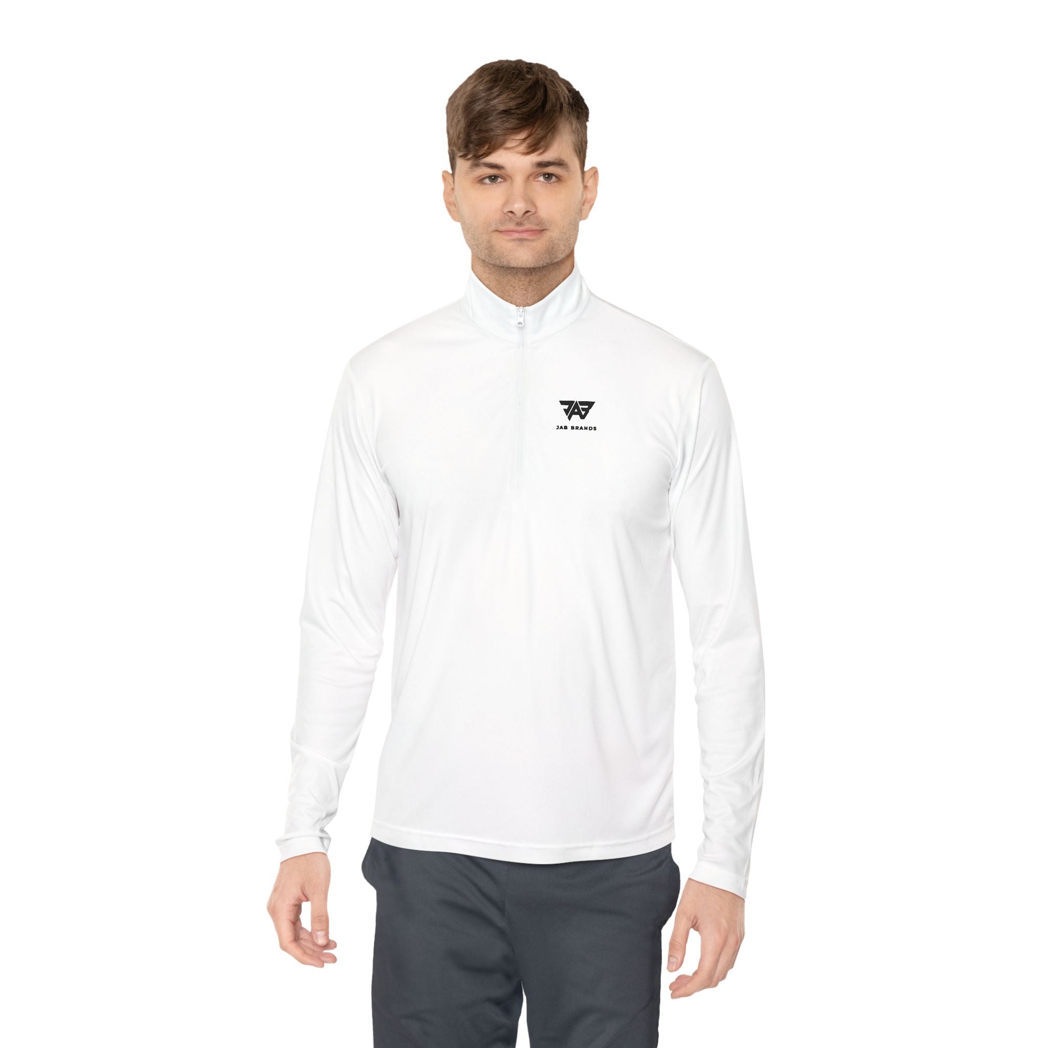JAB Logo Quarter-Zip Pullover