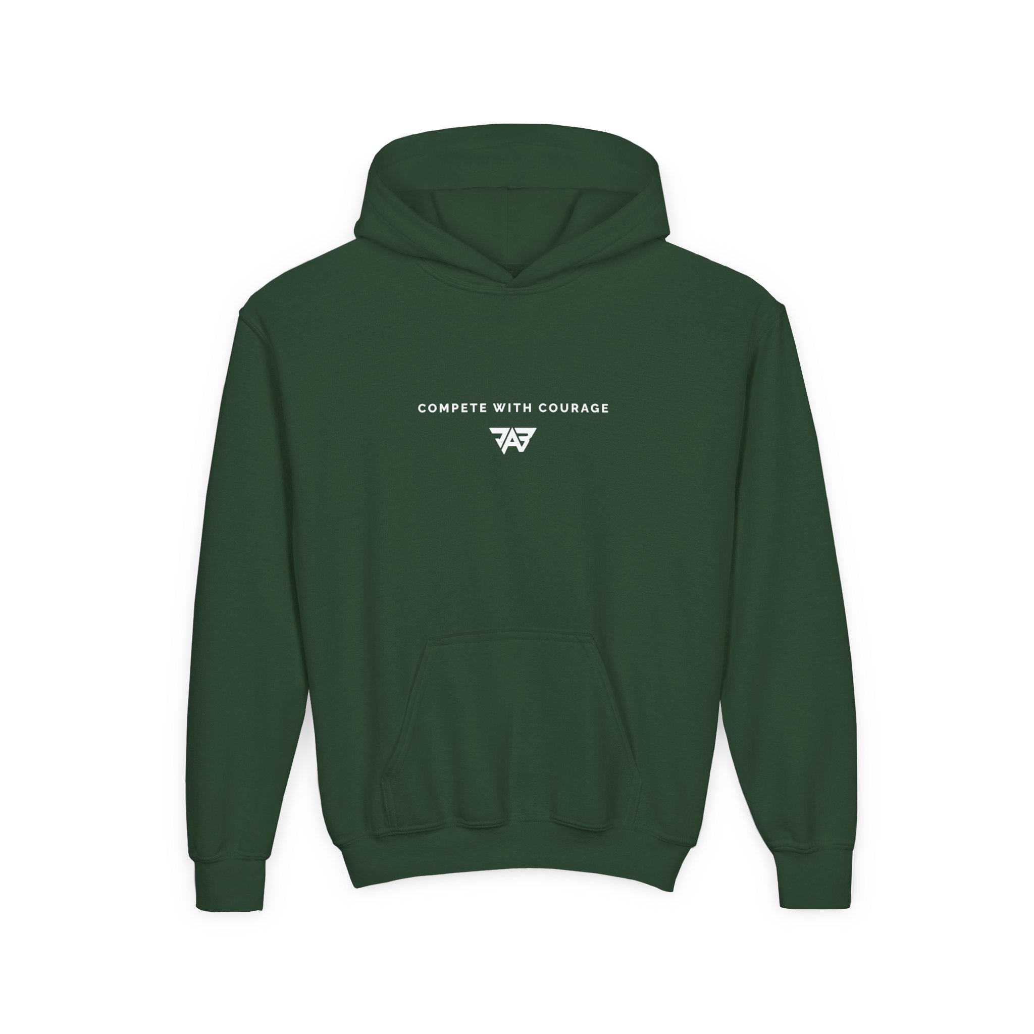 Youth 'Compete With Courage' Youth Hoodie (Youth)