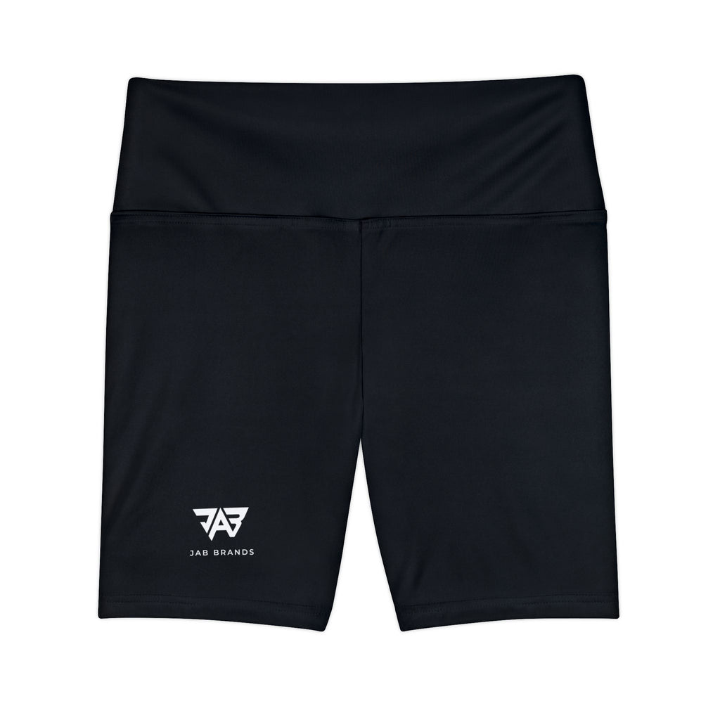 JAB Workout Shorts — Women's High-Rise Performance Biker Shorts