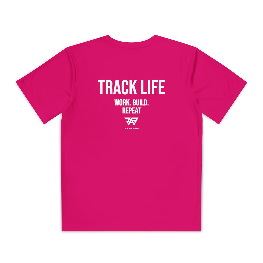 Track Life Youth Performance Shirt — "Track Life: Everyday Grind" (Youth)