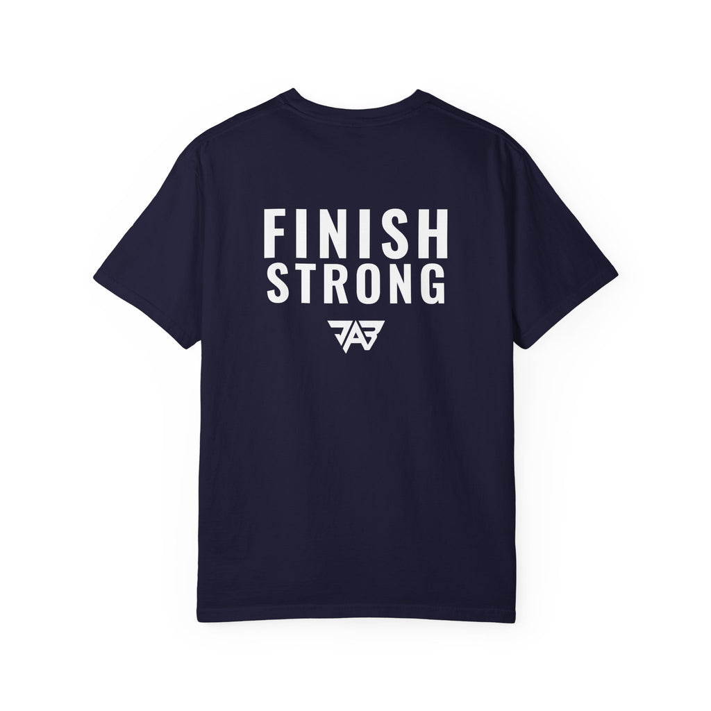 Adult "VO2 Max - Finish Strong" Fitted T-Shirt (Adult)