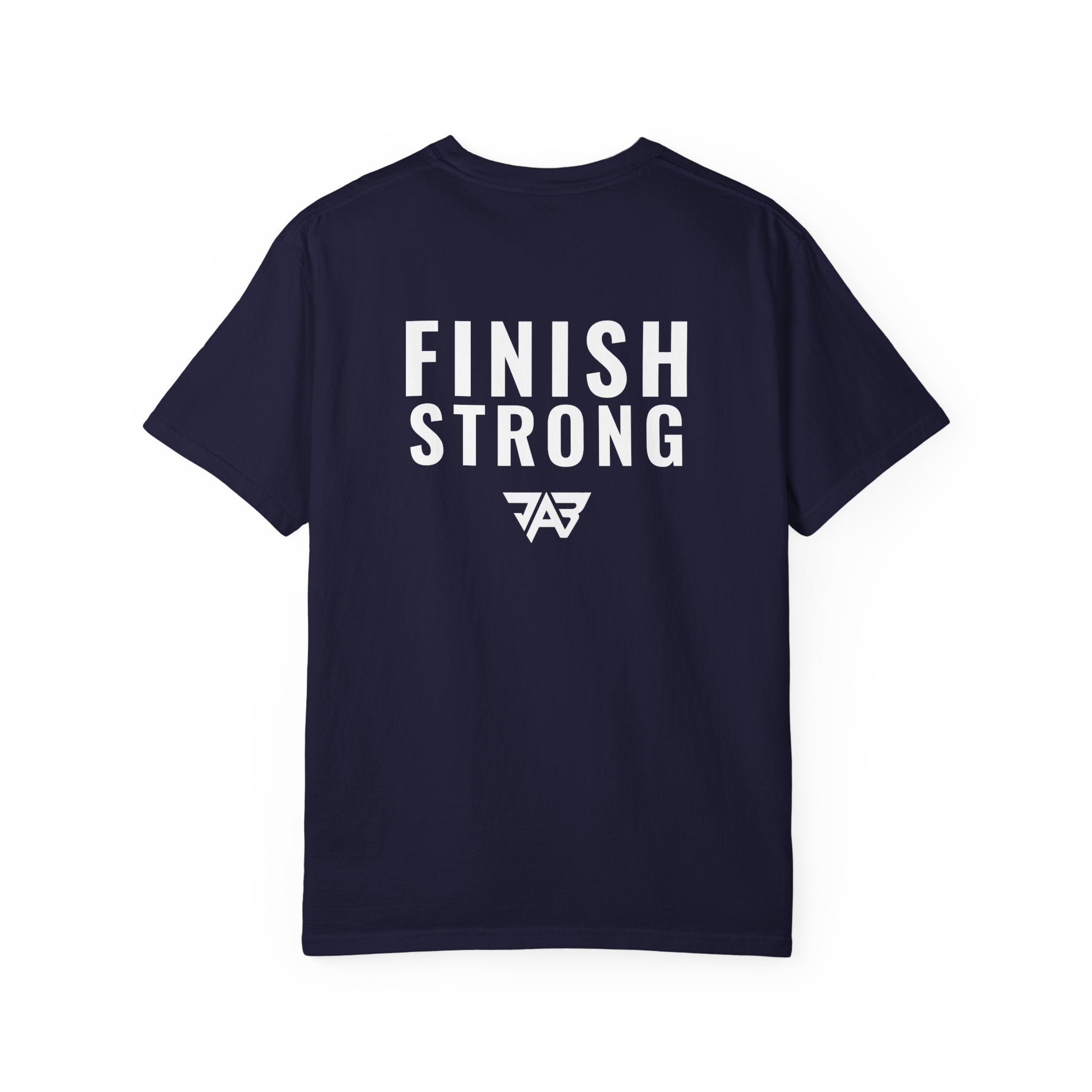 Adult "VO2 Max - Finish Strong" Fitted T-Shirt (Adult)