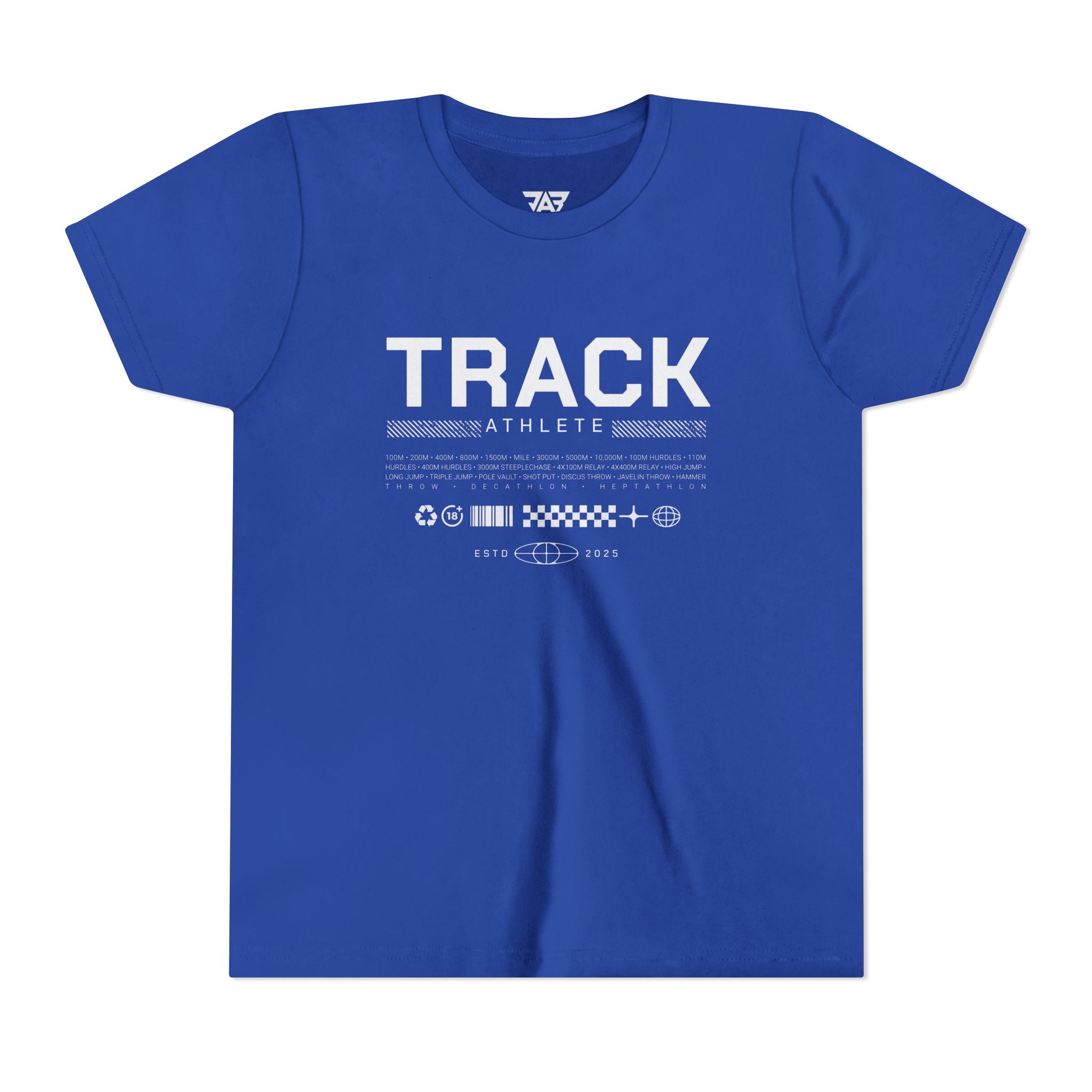 Track and Field Athlete Youth T Shirt (Youth)