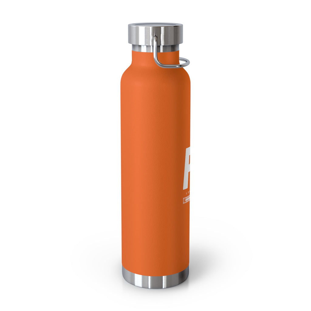 PR Logo 22oz Vacuum Insulated Water Bottle