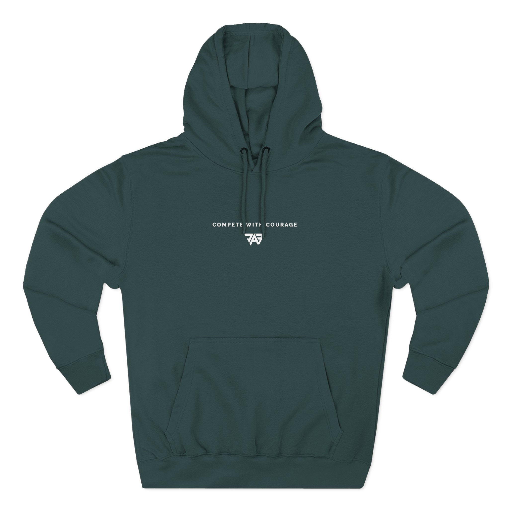 Adult Unisex "Compete With Courage" Fleece Pullover (Adult)