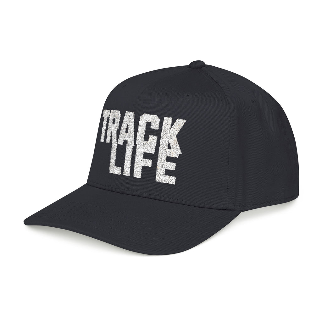 Black Track Life Mid Profile Hat