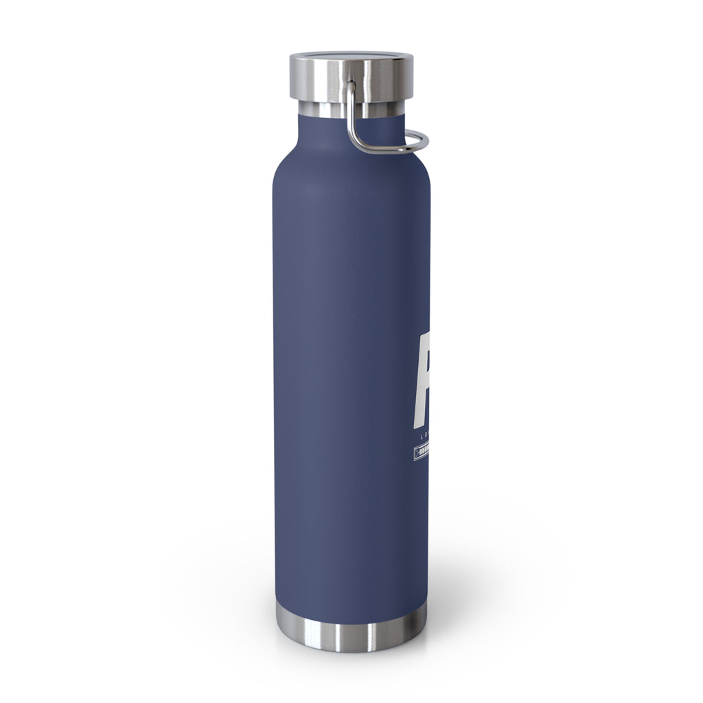 PR Logo 22oz Vacuum Insulated Water Bottle