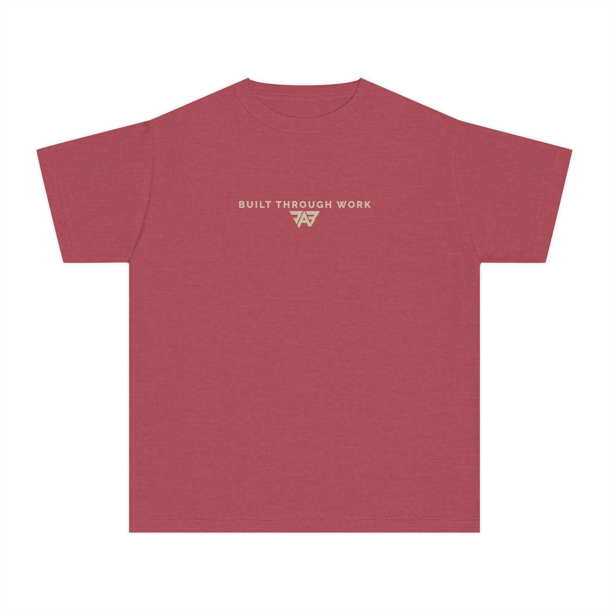 Built Through Work Youth T Shirt (Youth)