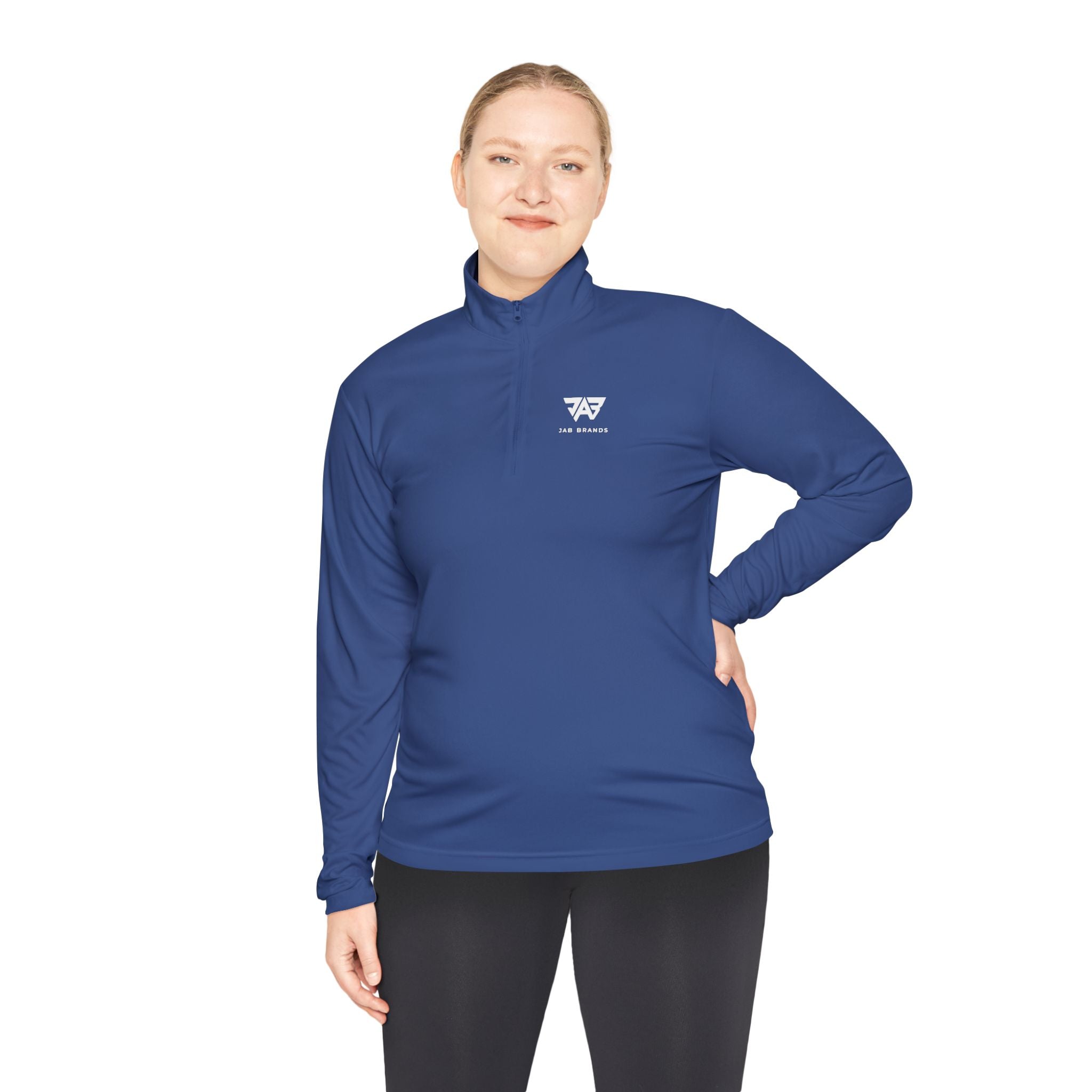 JAB Logo (White Text) Quarter-Zip Pullover