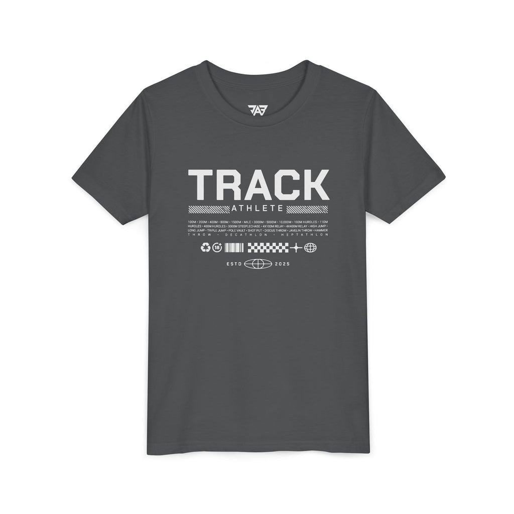 Track and Field Athlete Youth T Shirt