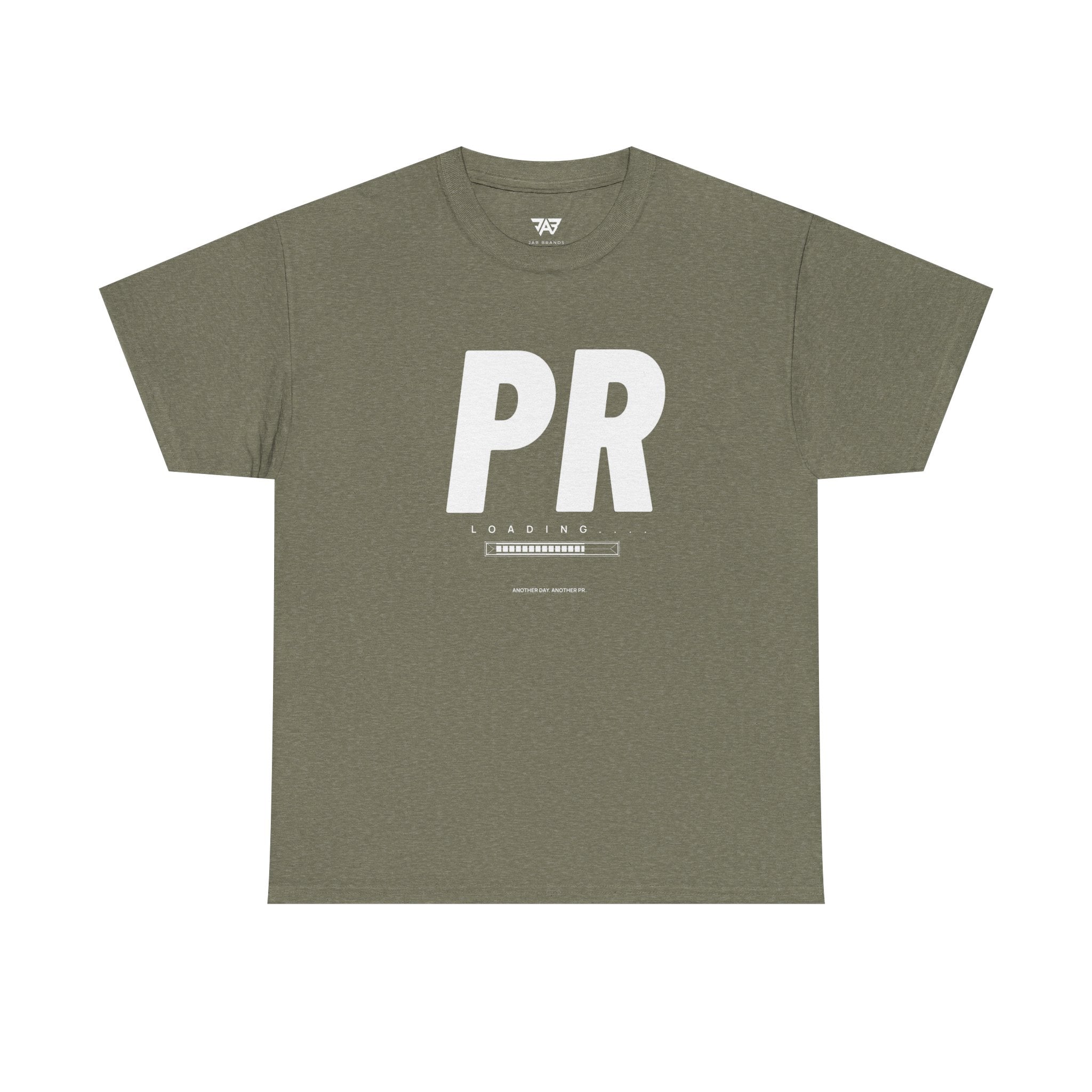 PR Loading White Text T Shirt (Adult)