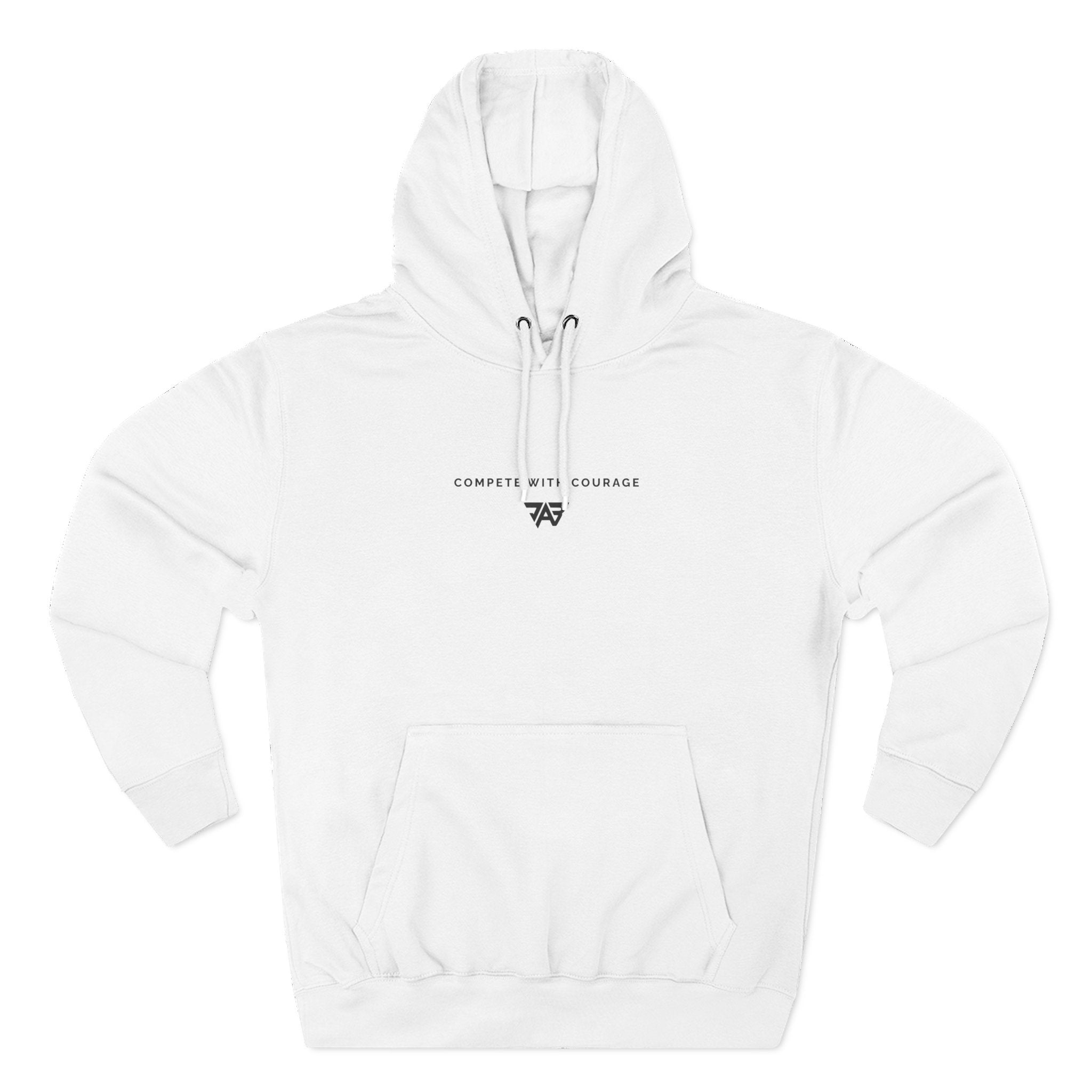 Adult Unisex "Compete With Courage" Fleece Pullover (Adult)