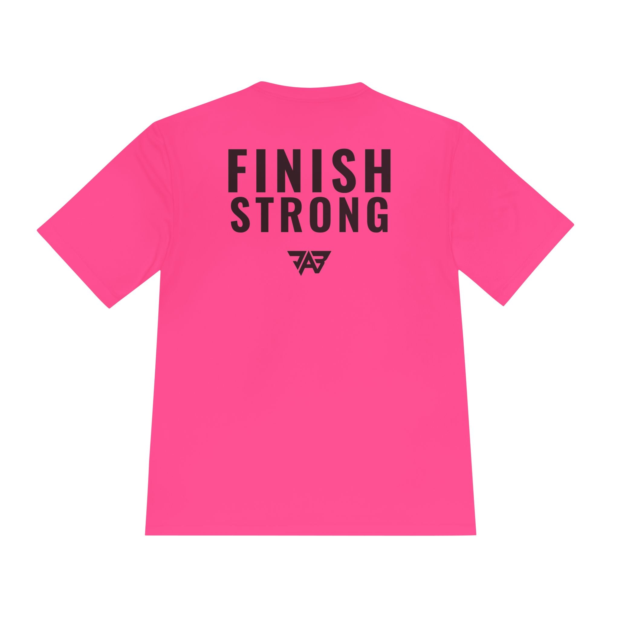 Women's "VO2 Max - Finish Strong" Performance T-Shirt (Adult)