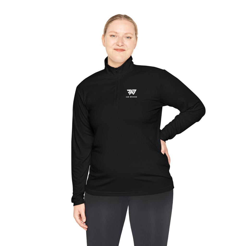 JAB Logo (White Text) Quarter-Zip Pullover