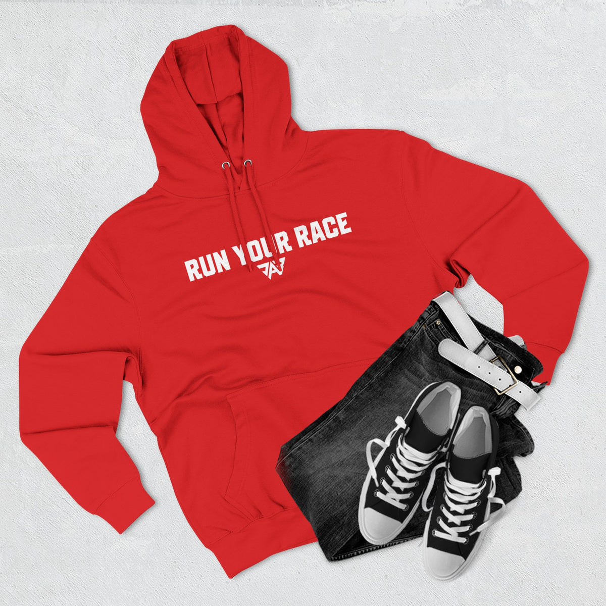 Unisex Run Your Race Hoodie (Adult)