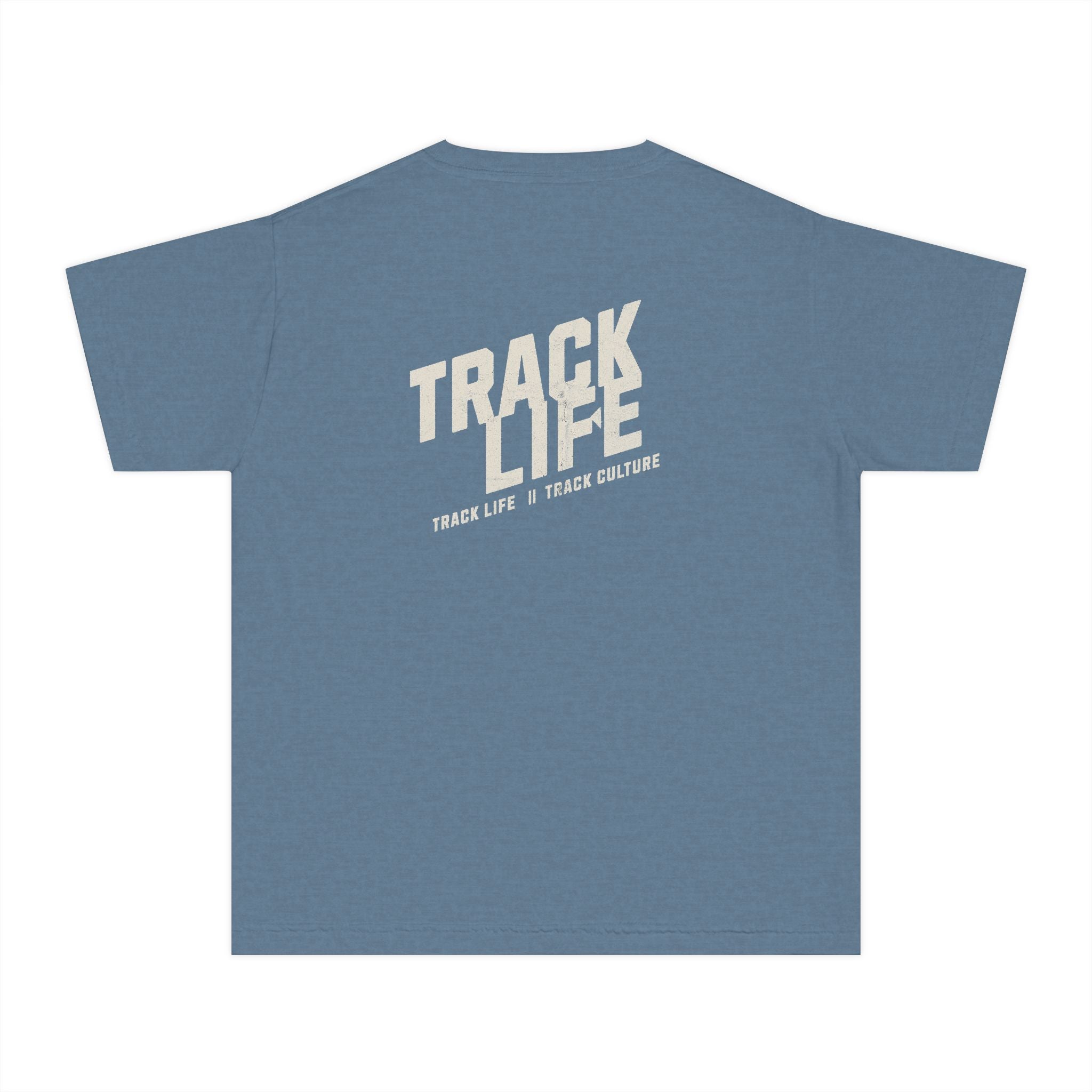 Track Life Youth T Shirt — Graphic Youth Athletic Track & Field Shirt (Youth)