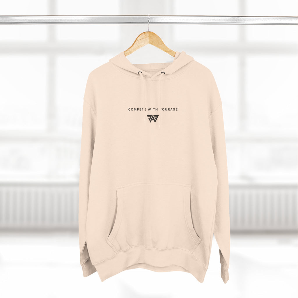 Adult Unisex "Compete With Courage" Fleece Pullover (Adult)