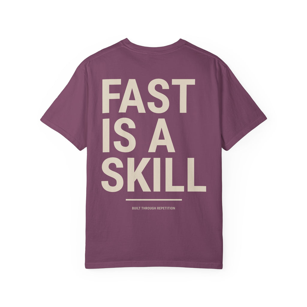 Adult Max Velocity Dept. - Fast Is a Skill Fitted T-Shirt (Adult)