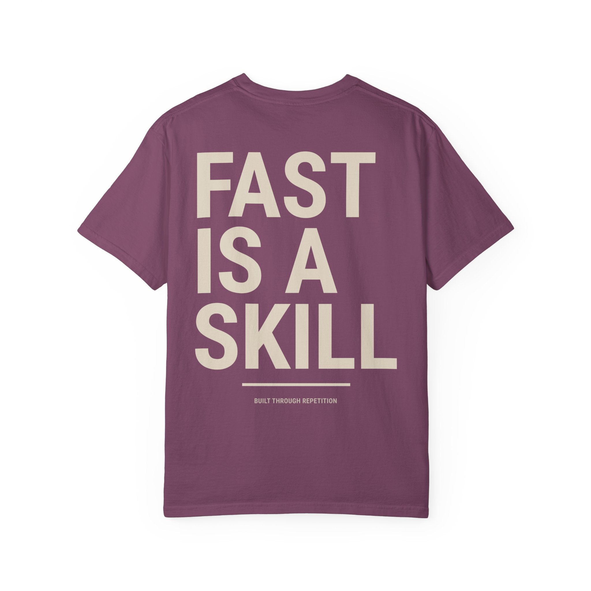 Adult Max Velocity Dept. - Fast Is a Skill Fitted T-Shirt (Adult)