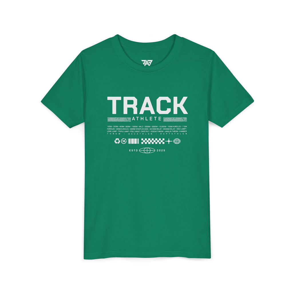 Track and Field Athlete Youth T Shirt