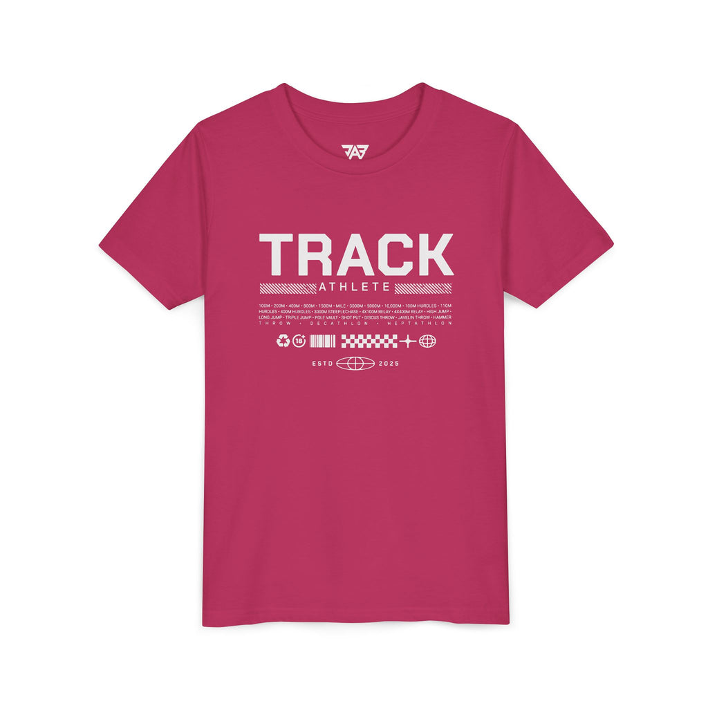 Track and Field Athlete Youth T Shirt