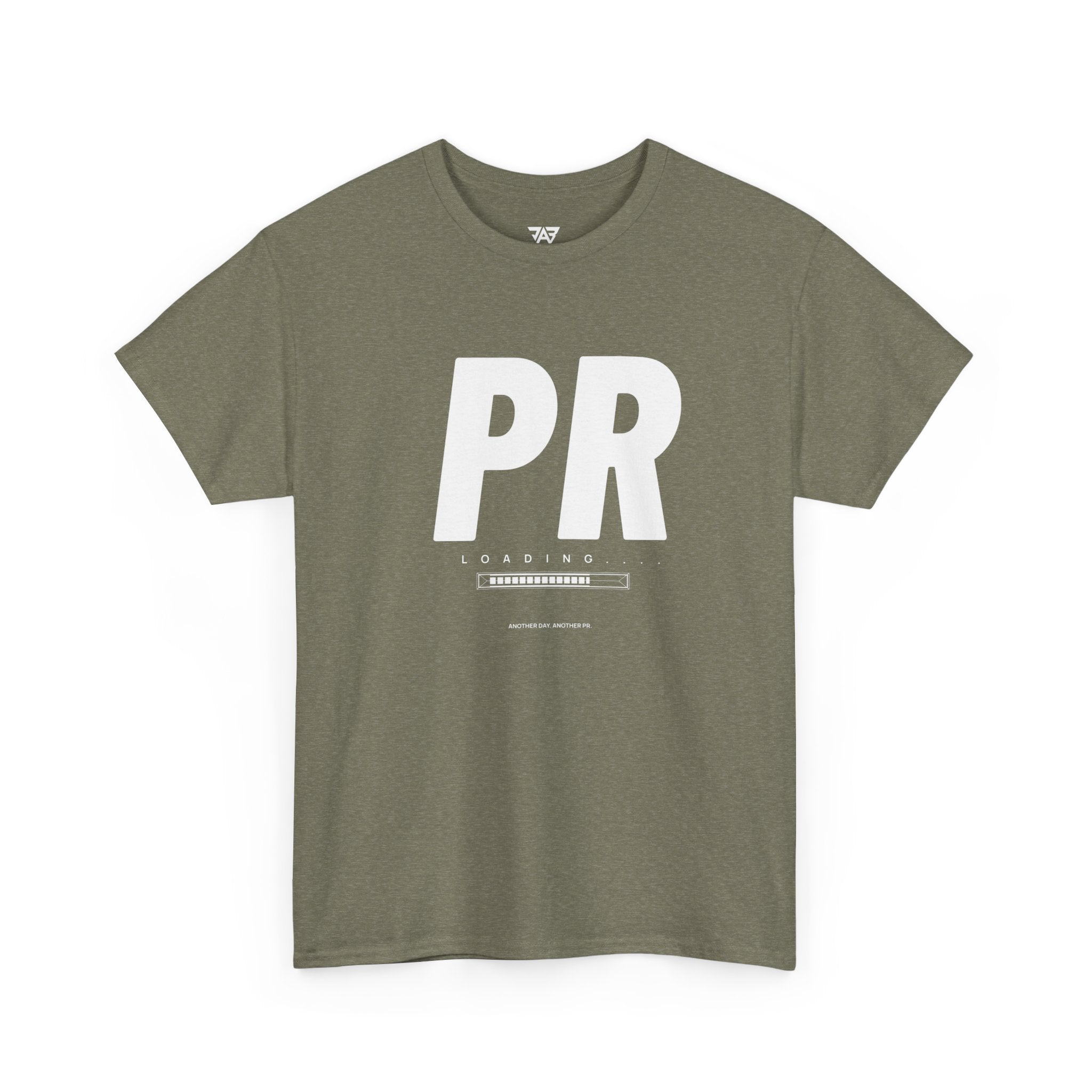 PR Loading White Text T Shirt (Adult)
