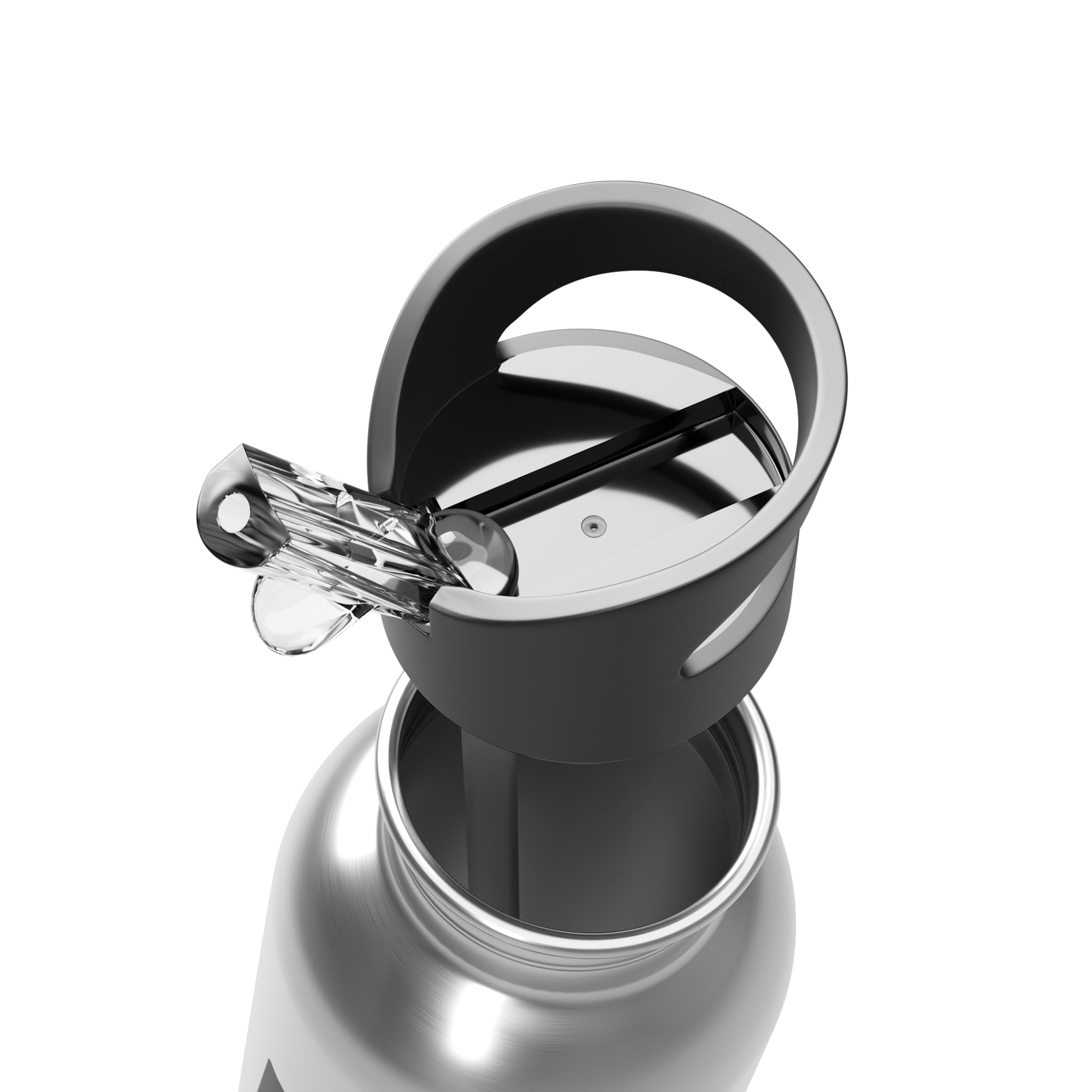 PR Loading Stainless Steel 20oz Water Bottle with Straw — Durable Sports Hydration Bottle