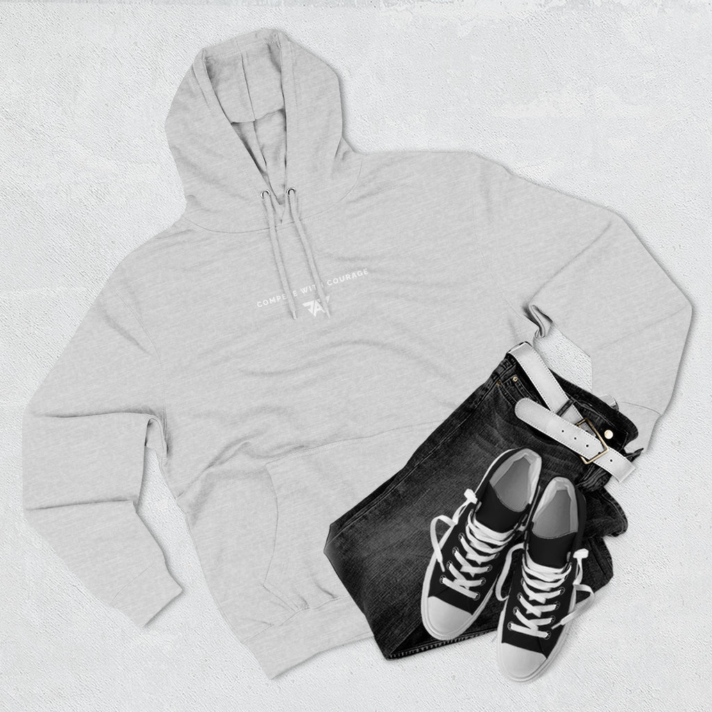 Adult Unisex "Compete With Courage" Fleece Pullover (Adult)
