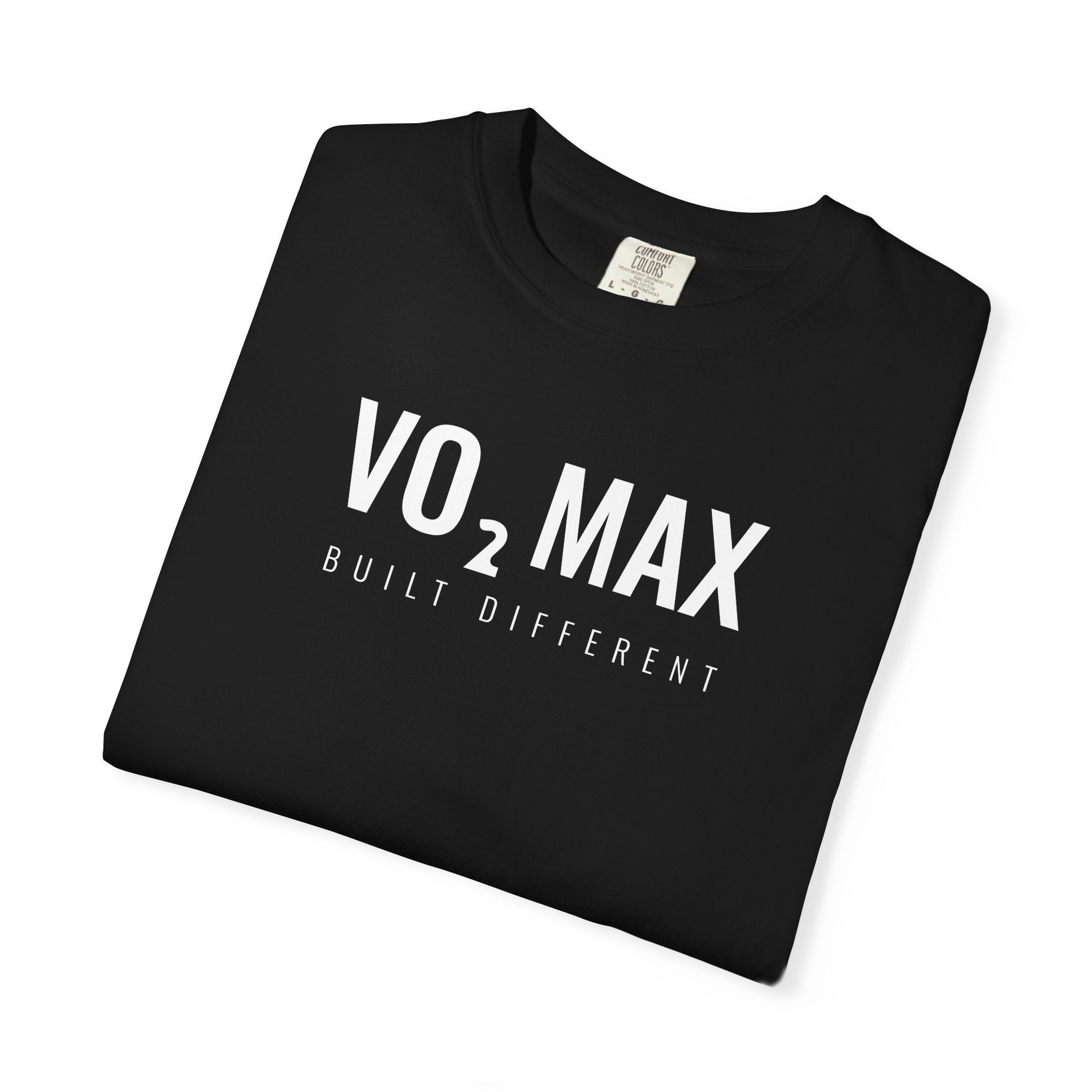 Adult "VO2 Max - Finish Strong" Fitted T-Shirt (Adult)