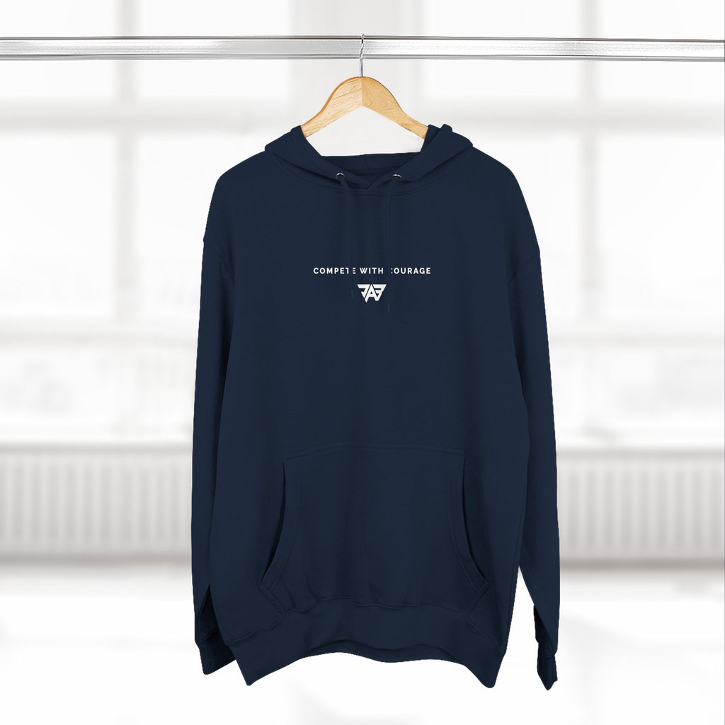 Adult Unisex "Compete With Courage" Fleece Pullover (Adult)