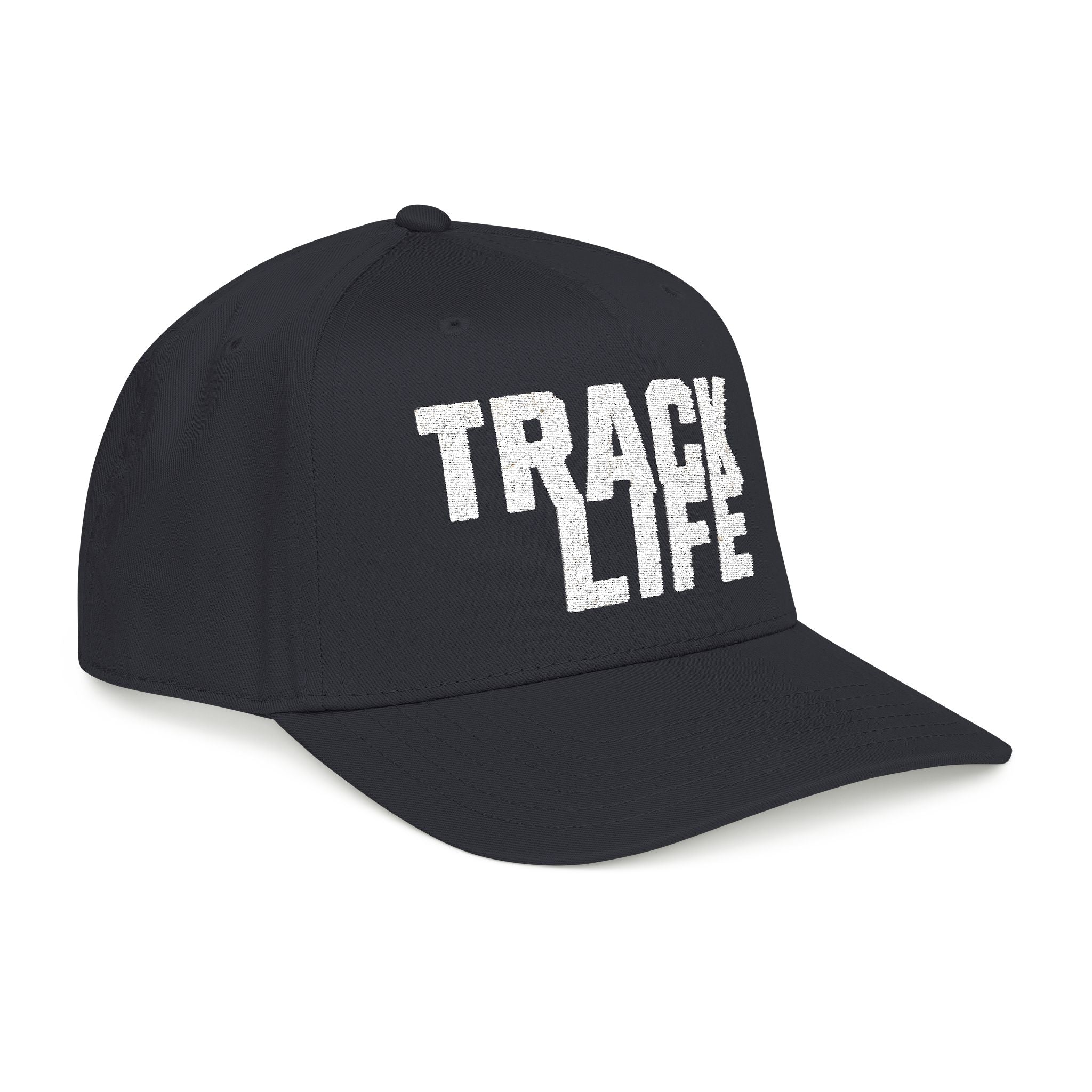 Black Track Life Mid Profile Hat